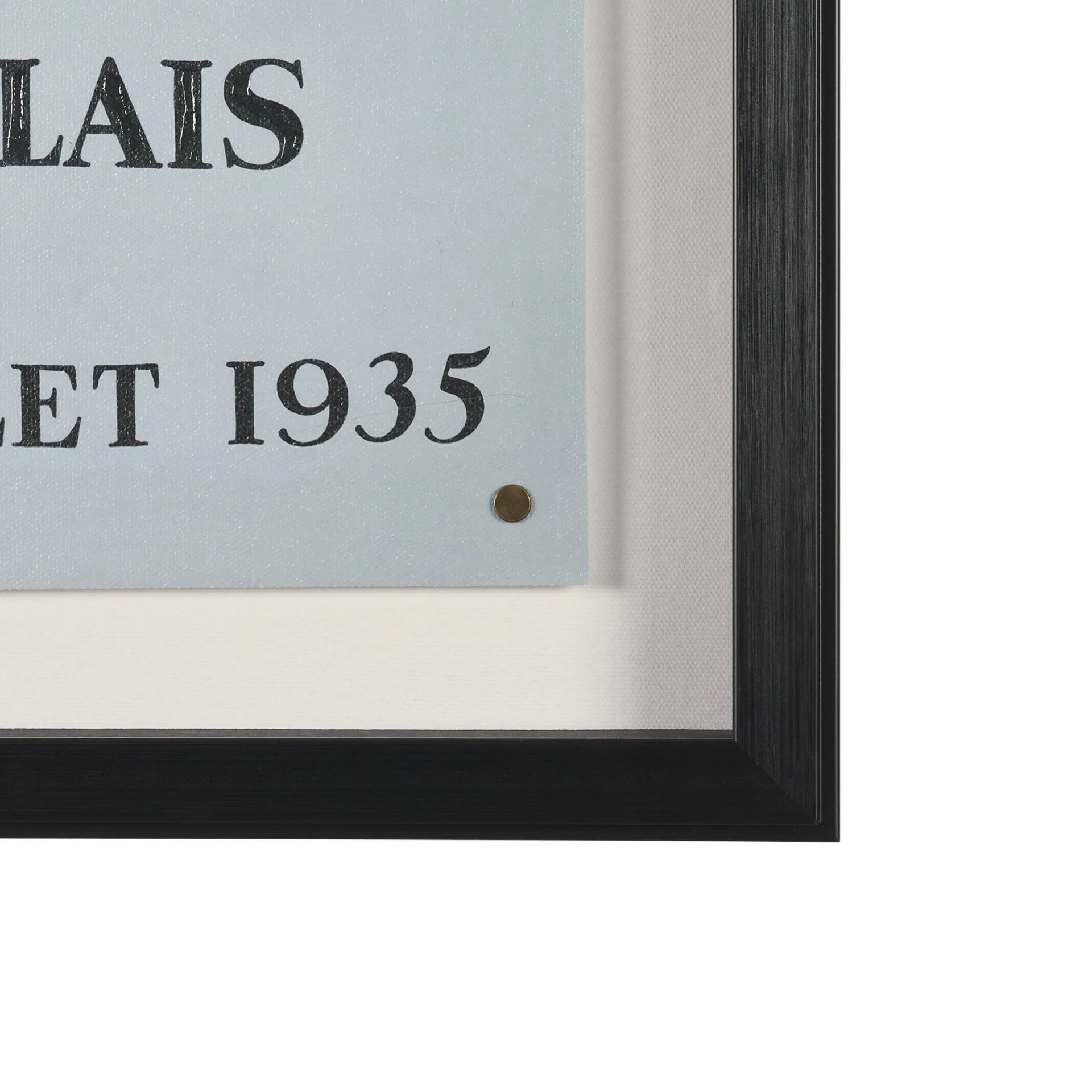 Ephemera L'Art Text Frame Artwork - Image 3