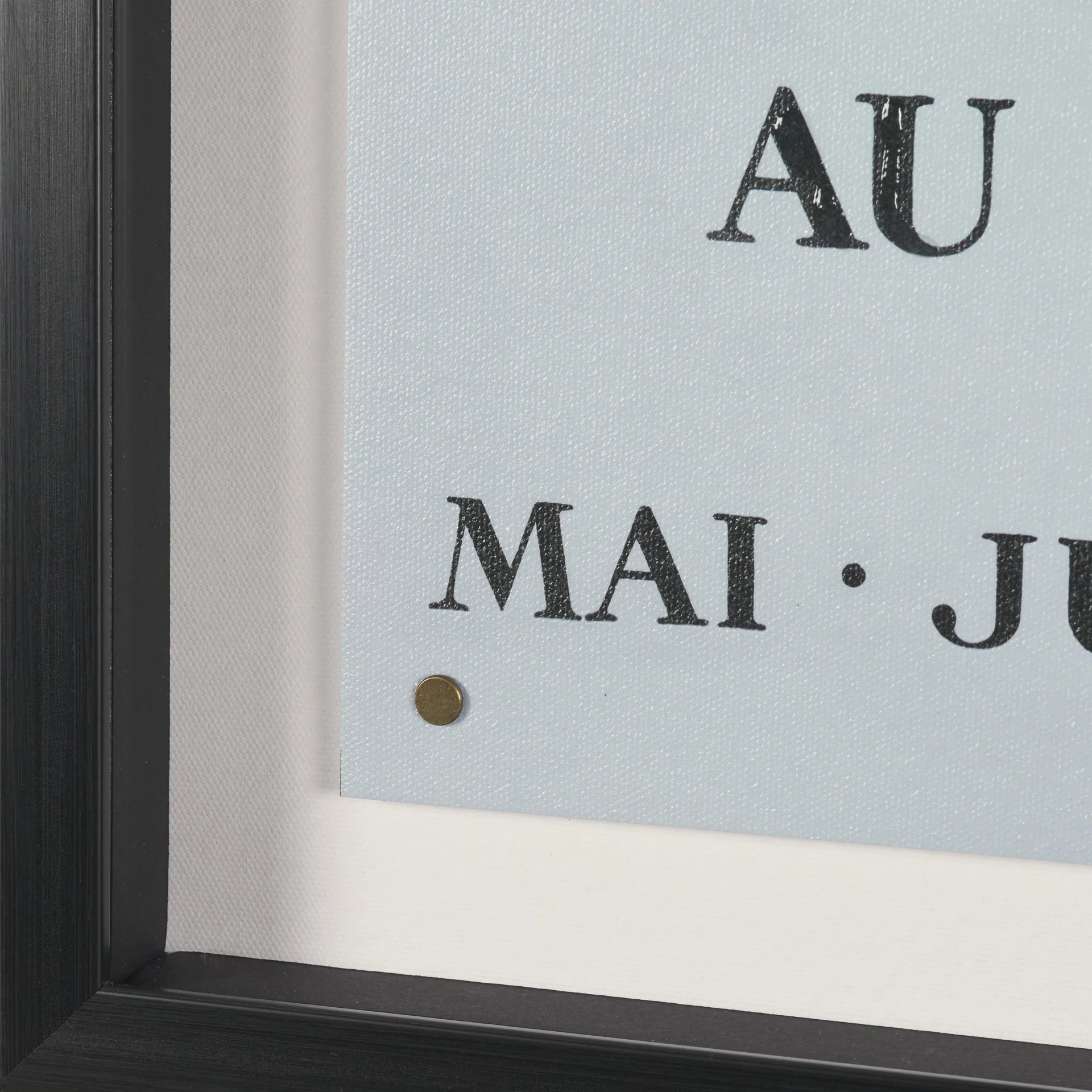 Ephemera L'Art Text Frame Artwork - Image 5