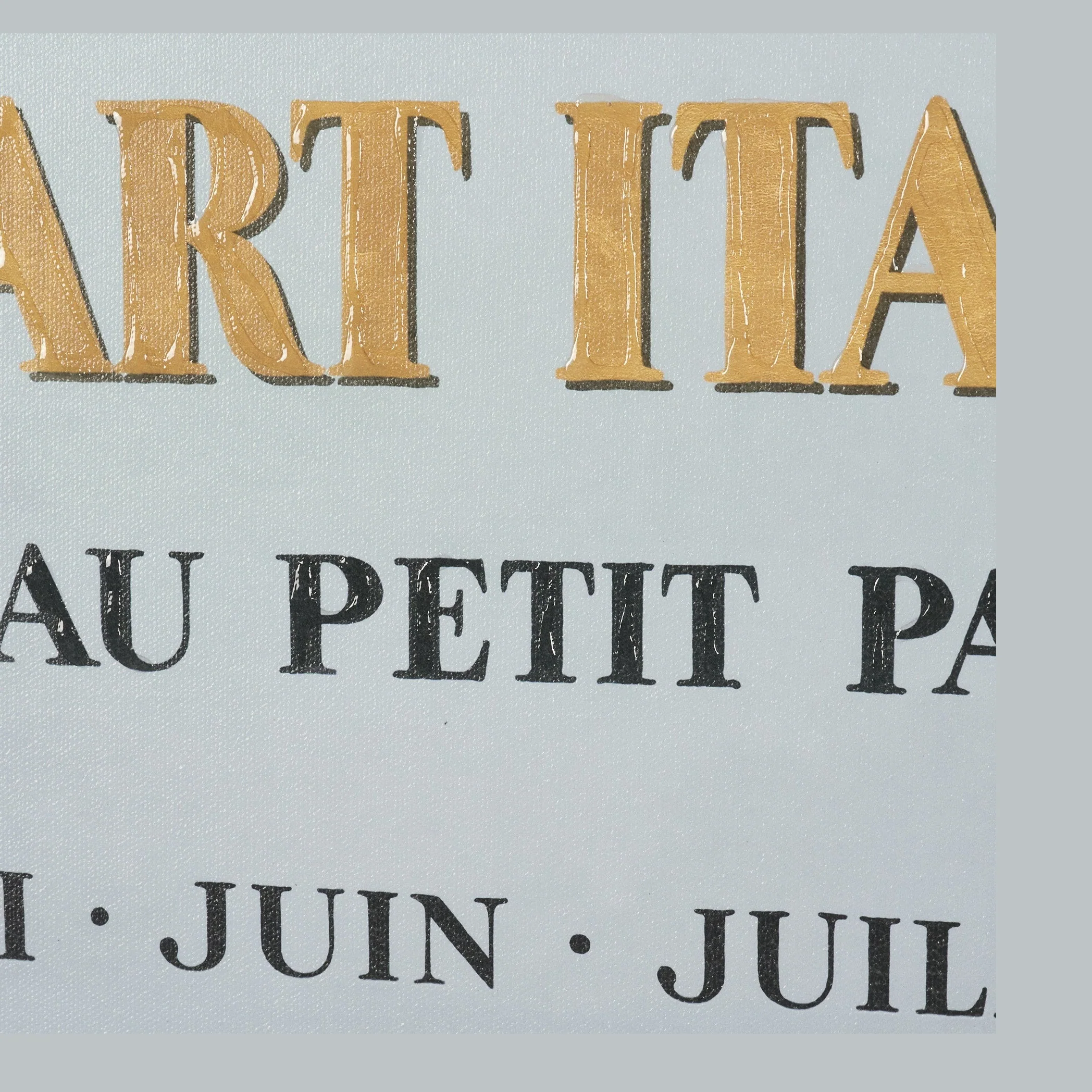 Ephemera L'Art Text Frame Artwork - Image 6