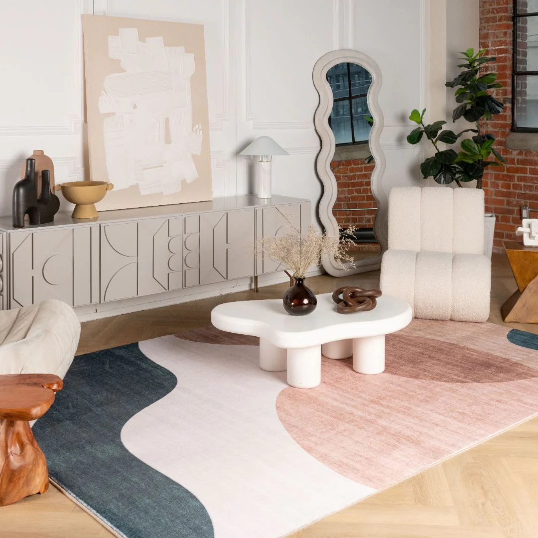 Europa Multi-Color Modern Art Rug - Image 2