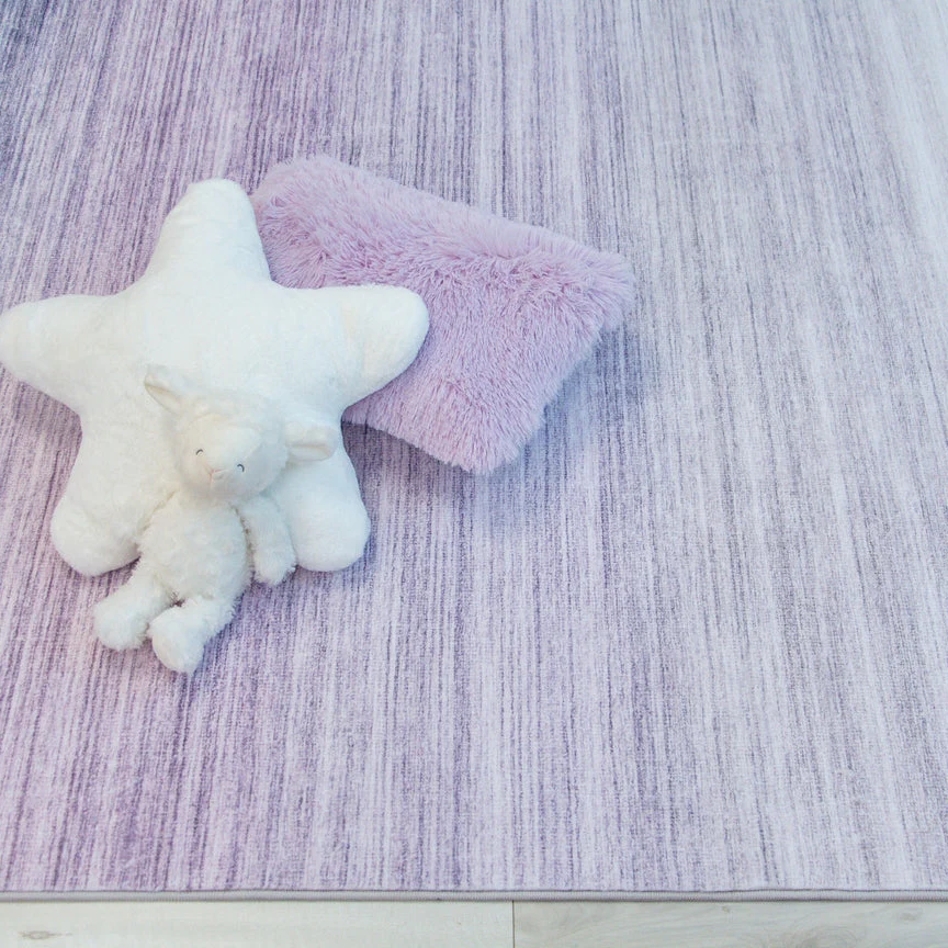 Europa Violet Artistic Abstract Area Rug - Image 6