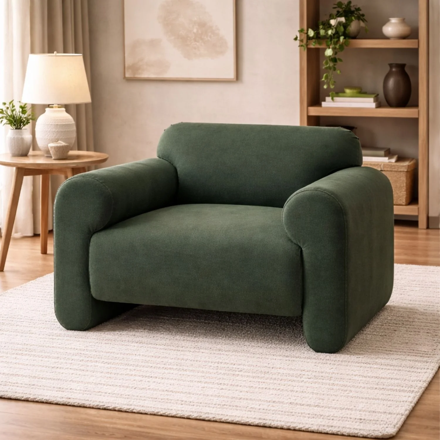 Faro Roll Arm Accent Chair - Image 2
