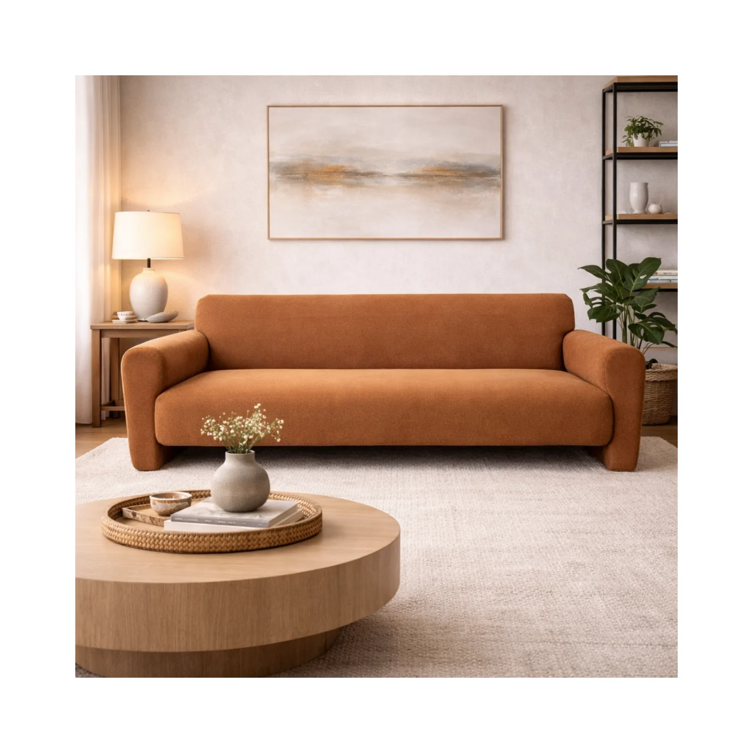 Faro Roll Arm Sofa - Image 9
