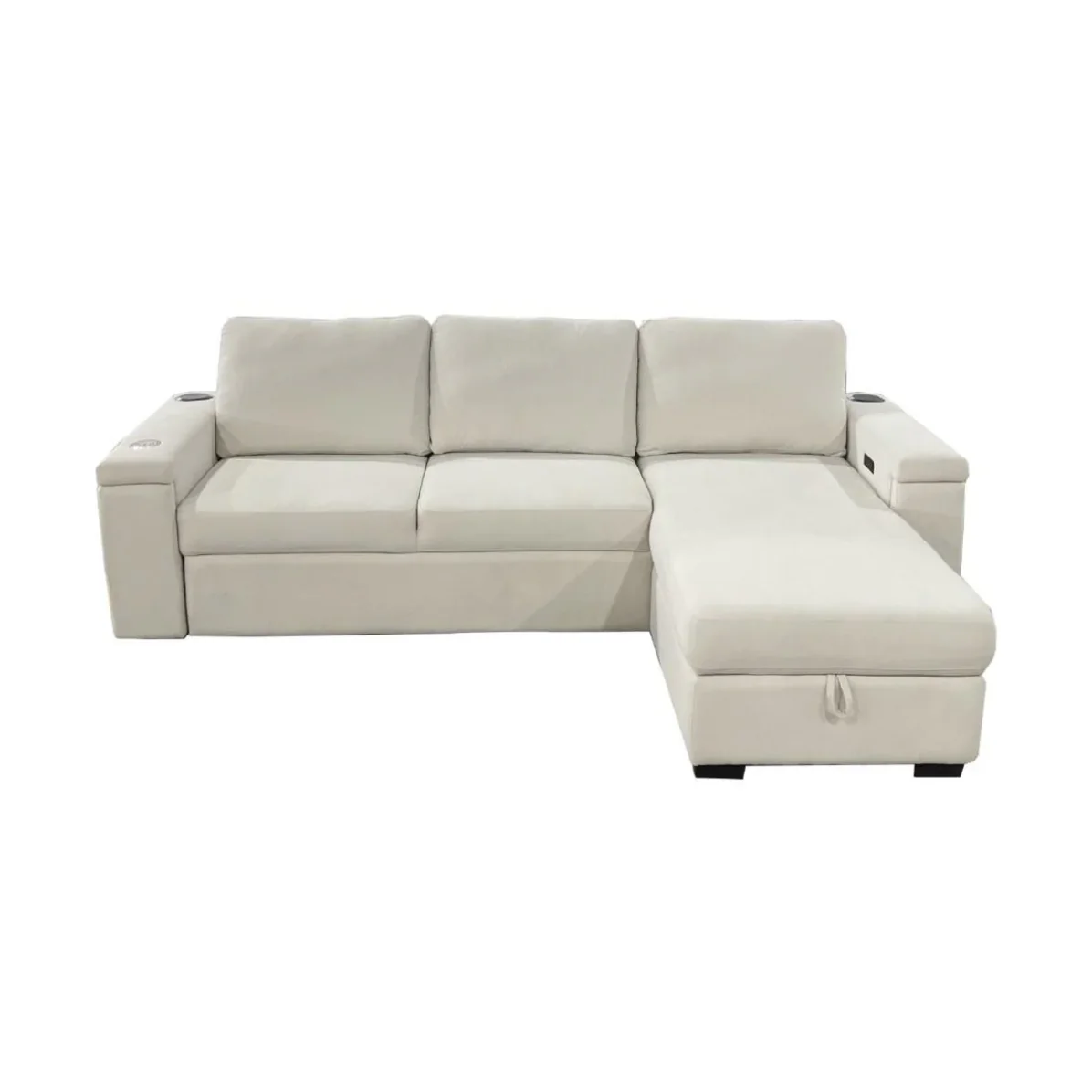 Fenna Reversible Sleeper Sectional with Bluetooth Speaker