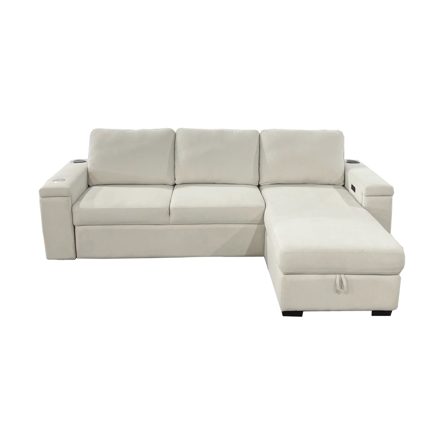 Fenna Reversible Sleeper Sectional with Bluetooth Speaker - Image 4