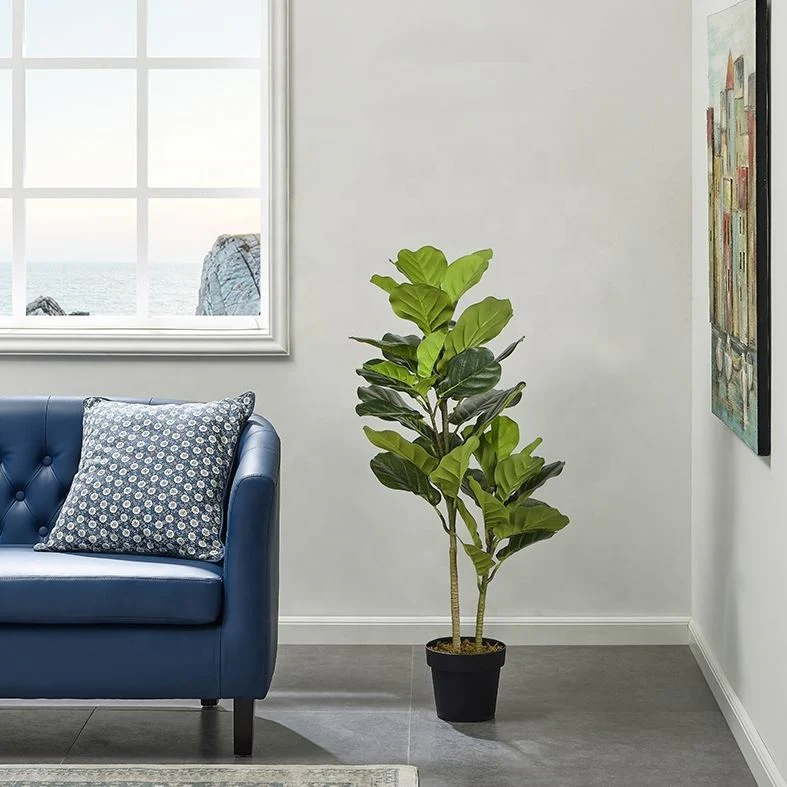 Fiddle Leaf Fig Faux Plant 105cm/ 41.3" - Image 4