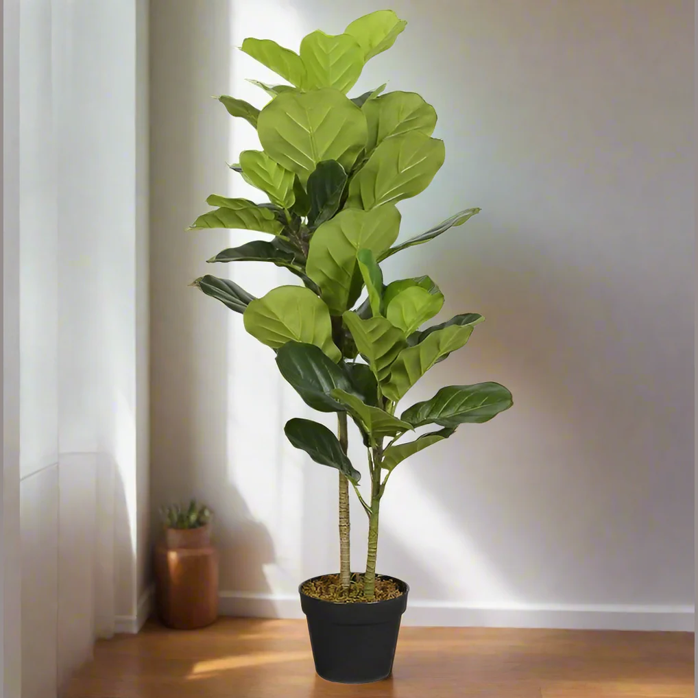 Fiddle Leaf Fig Faux Plant 105cm/ 41.3" - Image 5