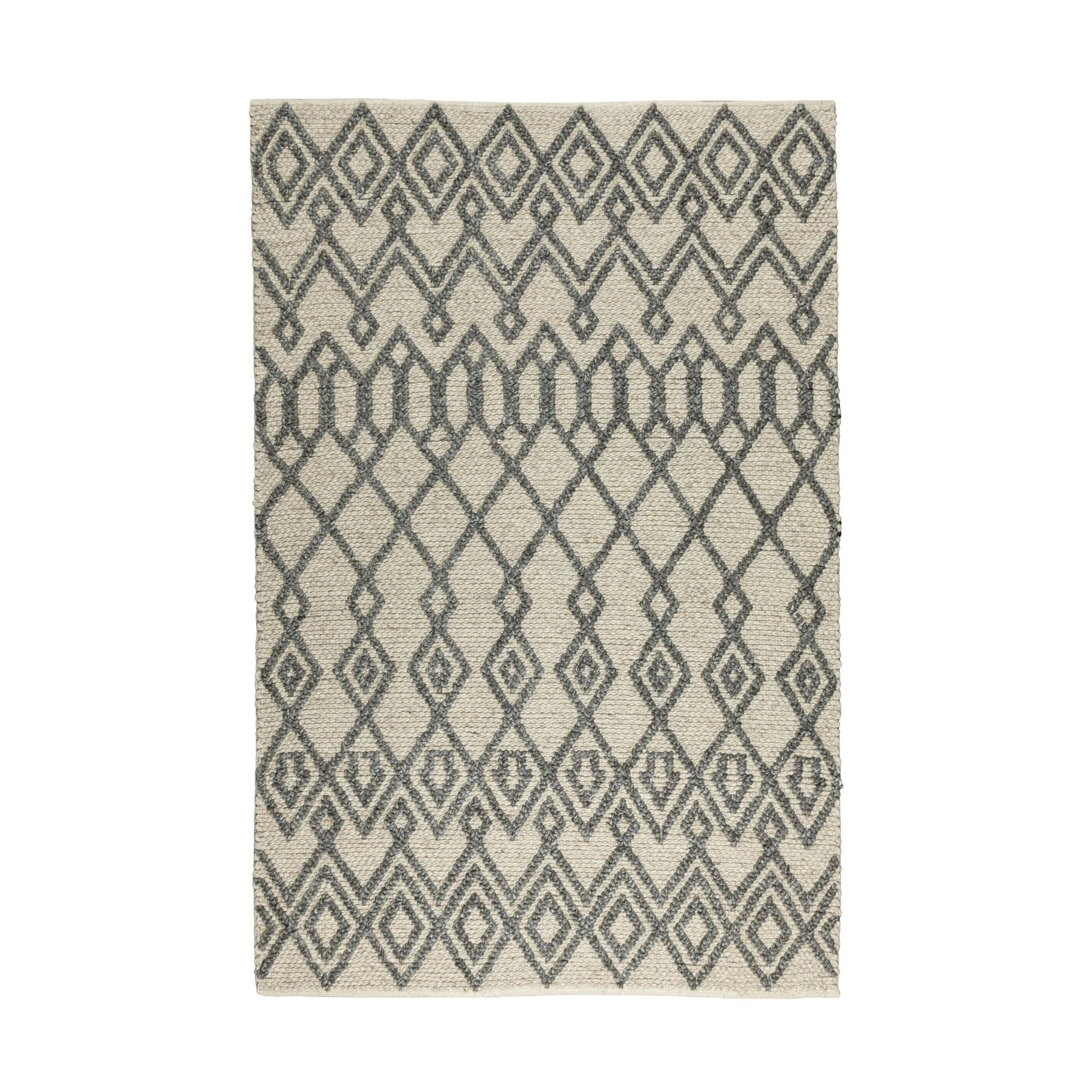 Fintona Hand Woven Rug Beige - Image 3