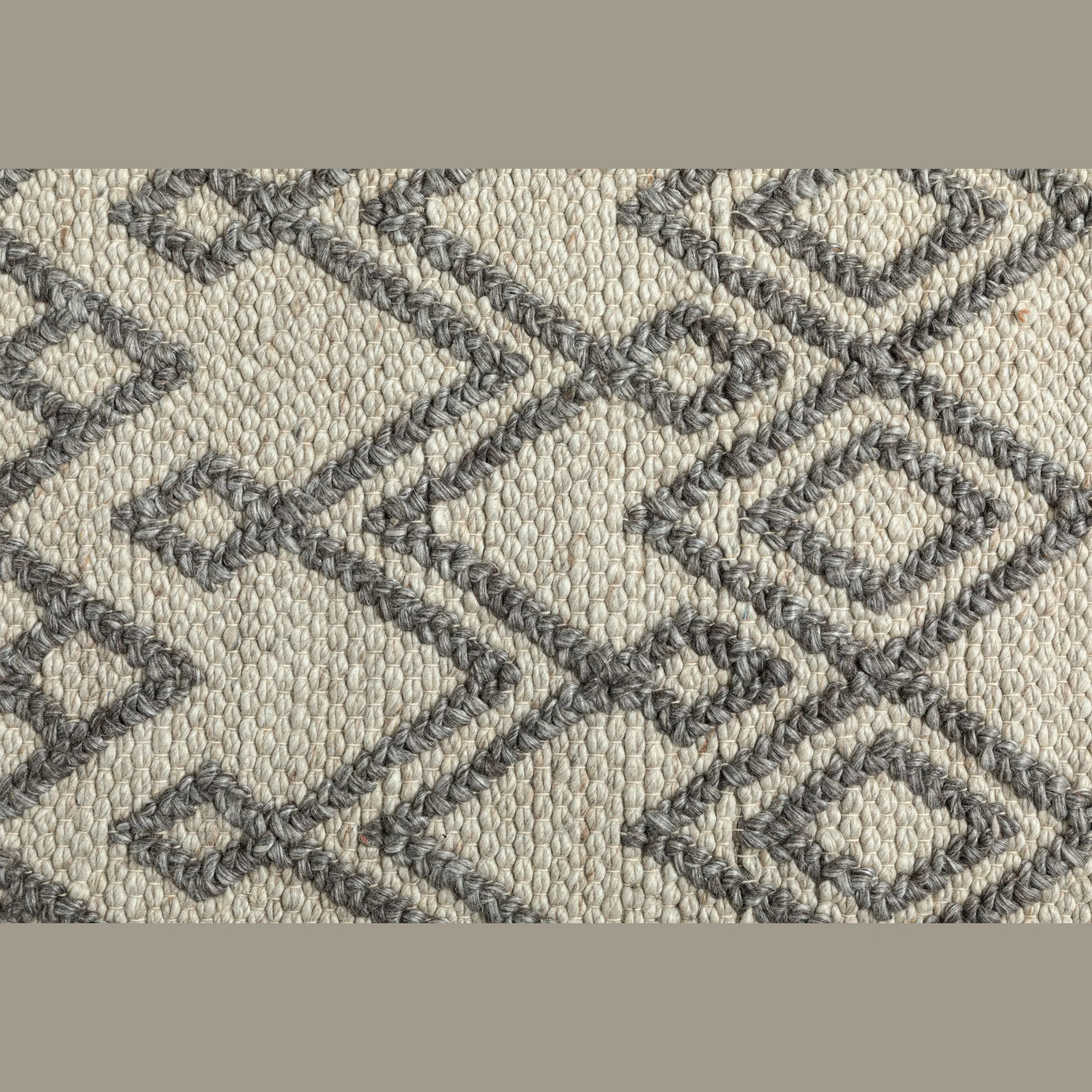 Fintona Hand Woven Rug Beige - Image 8
