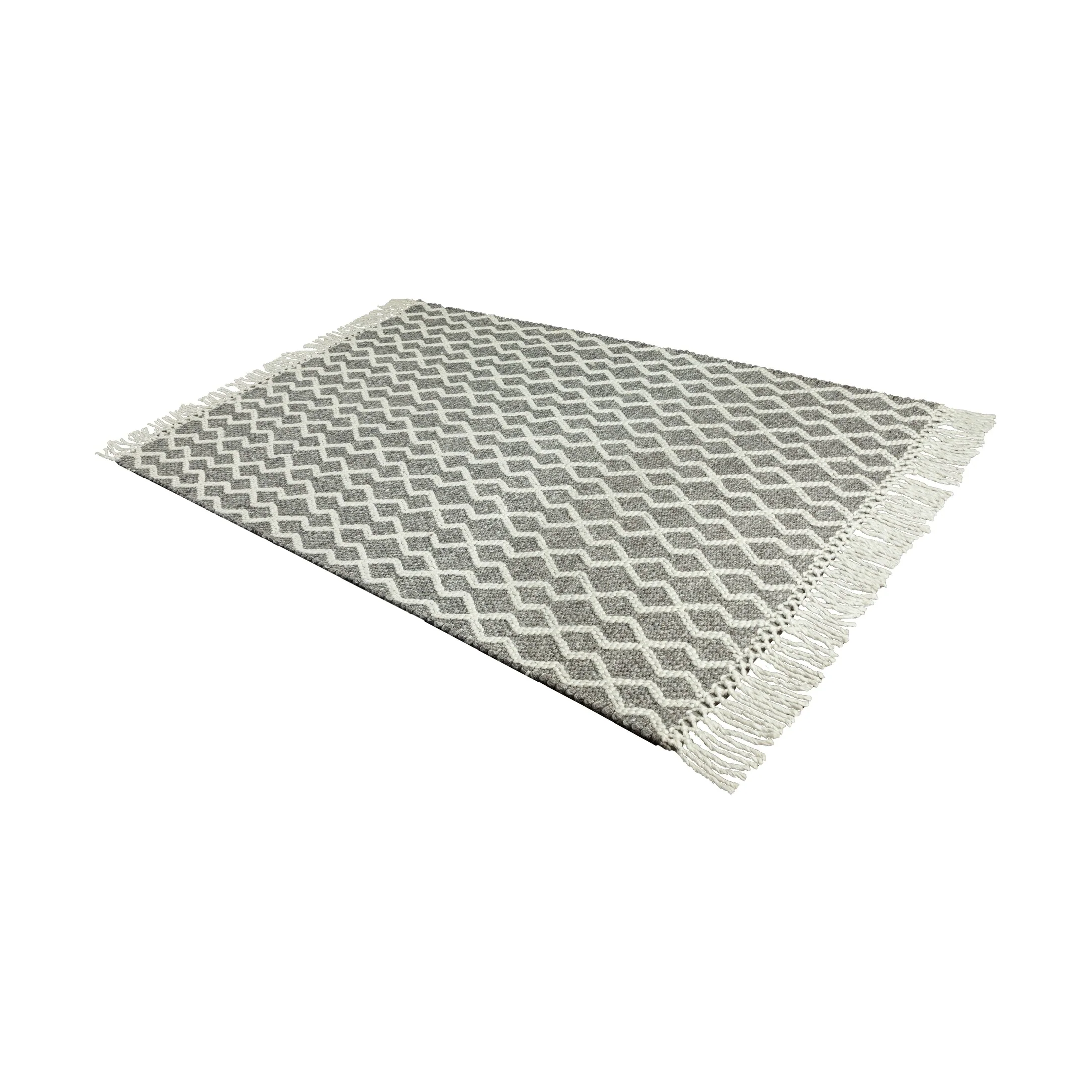 Fintona Hand Woven Rug Cream/Mocha - Image 5