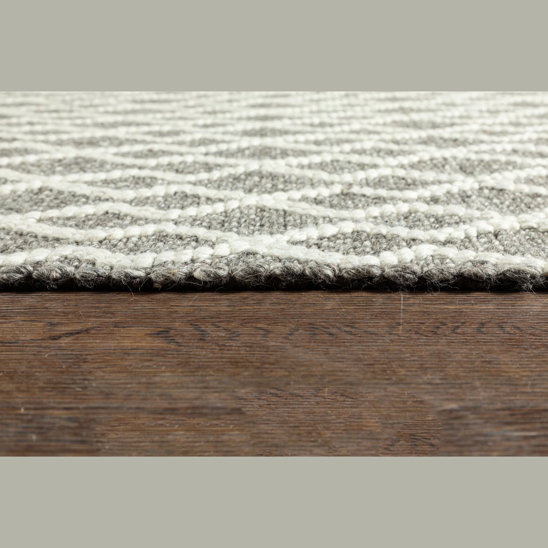 Fintona Hand Woven Rug Cream/Mocha - Image 9