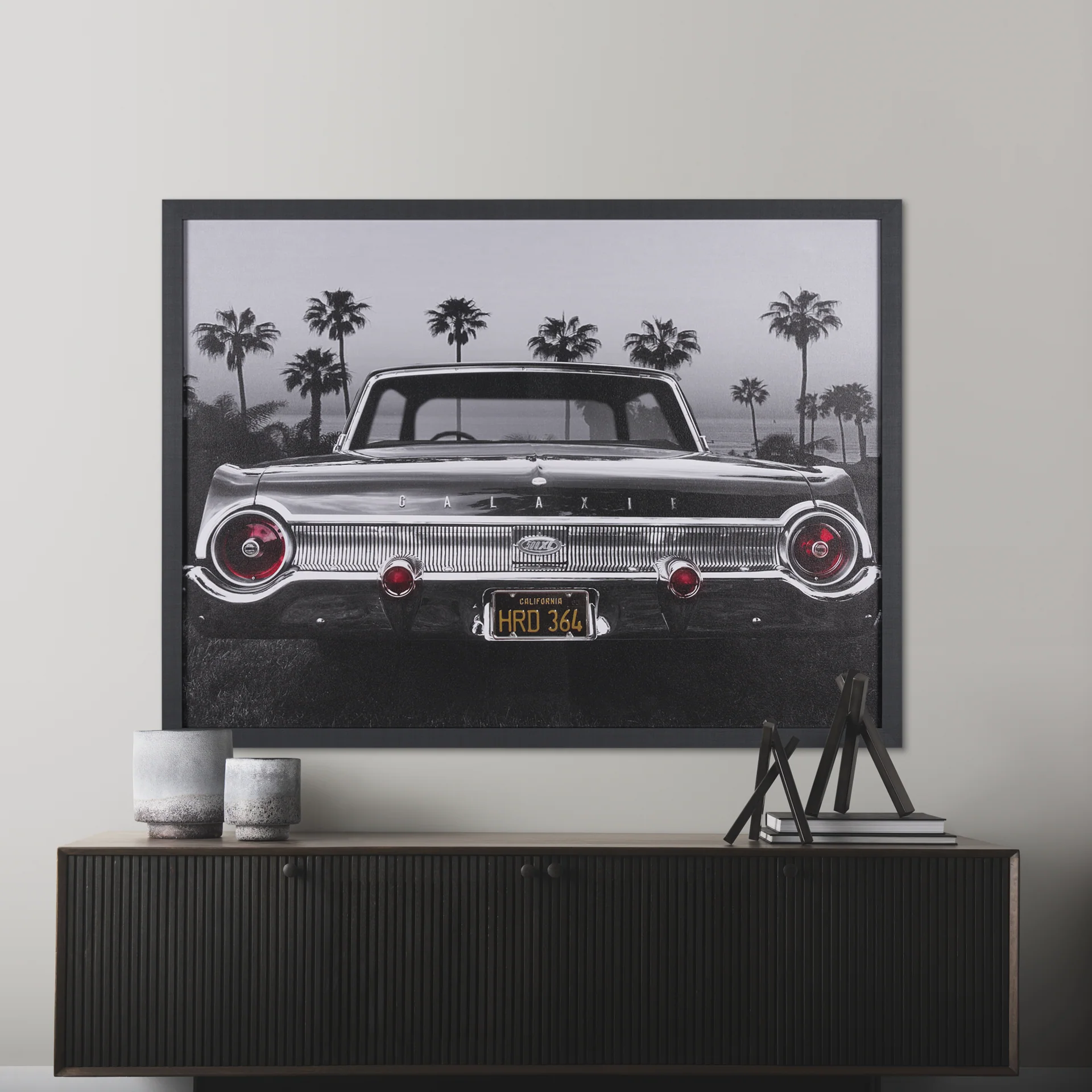 Ford Galaxy 500XL by Larry Butterworth a Hand Embellished Framed Photo Art Print - Image 8