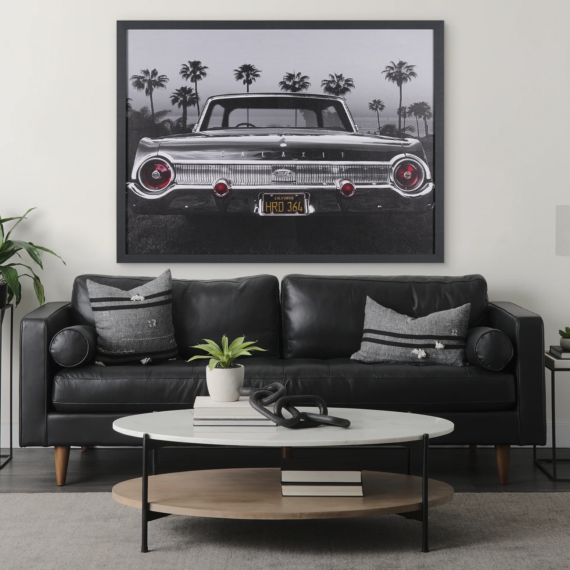 Ford Galaxy 500XL by Larry Butterworth a Hand Embellished Framed Photo Art Print - Image 9
