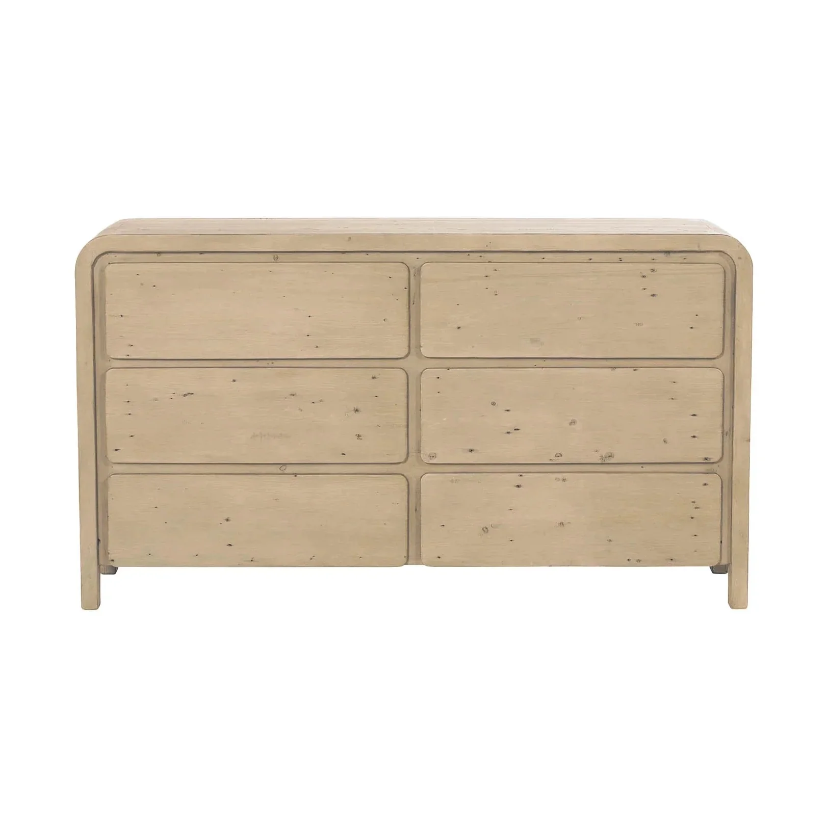Fremont 6 Drawer Dresser - Scrubbed Teak - Image 3