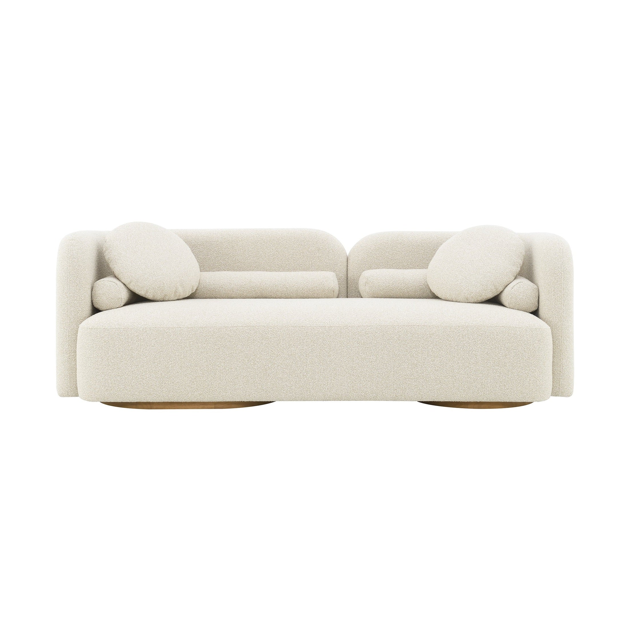 Freya Premium Boucle Fabric Sofa - Image 3