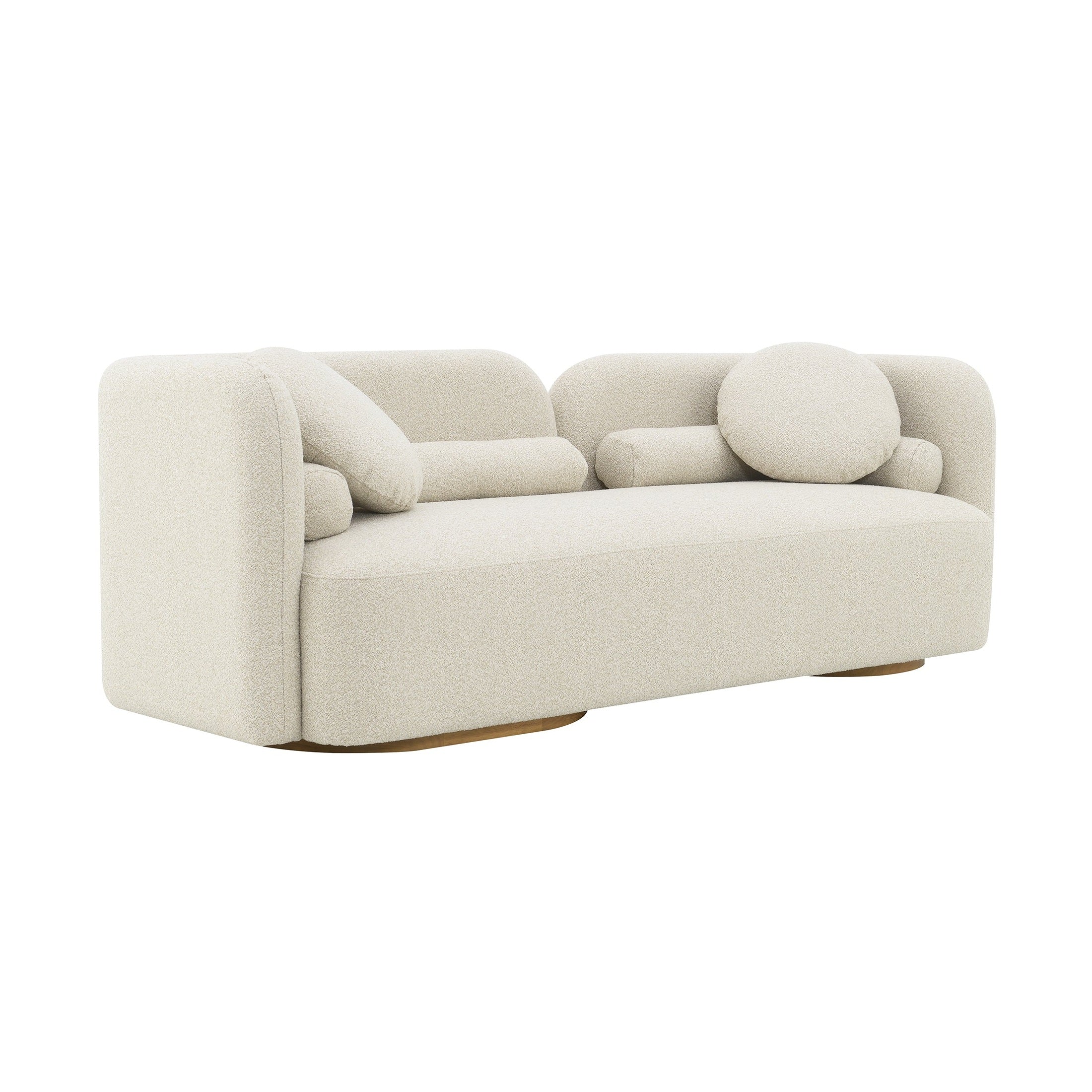 Freya Premium Boucle Fabric Sofa - Image 9
