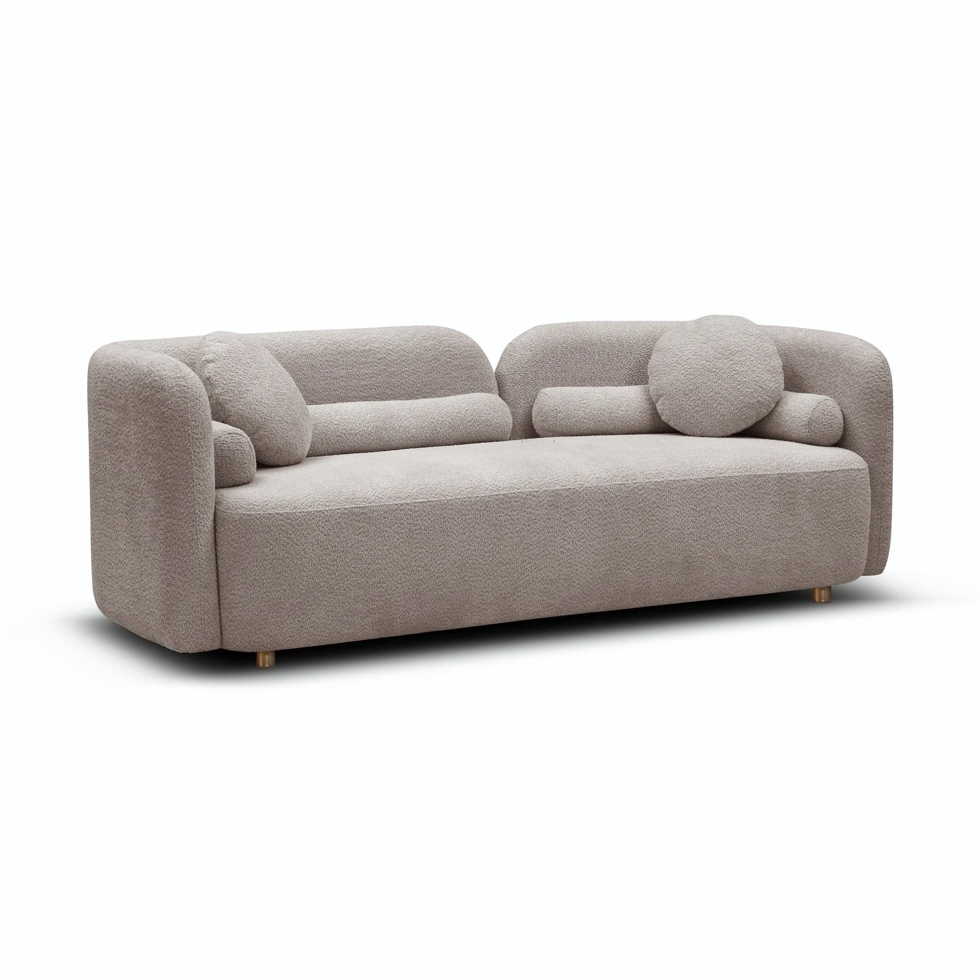 Freya Premium Feather Fabric Sofa - Image 3