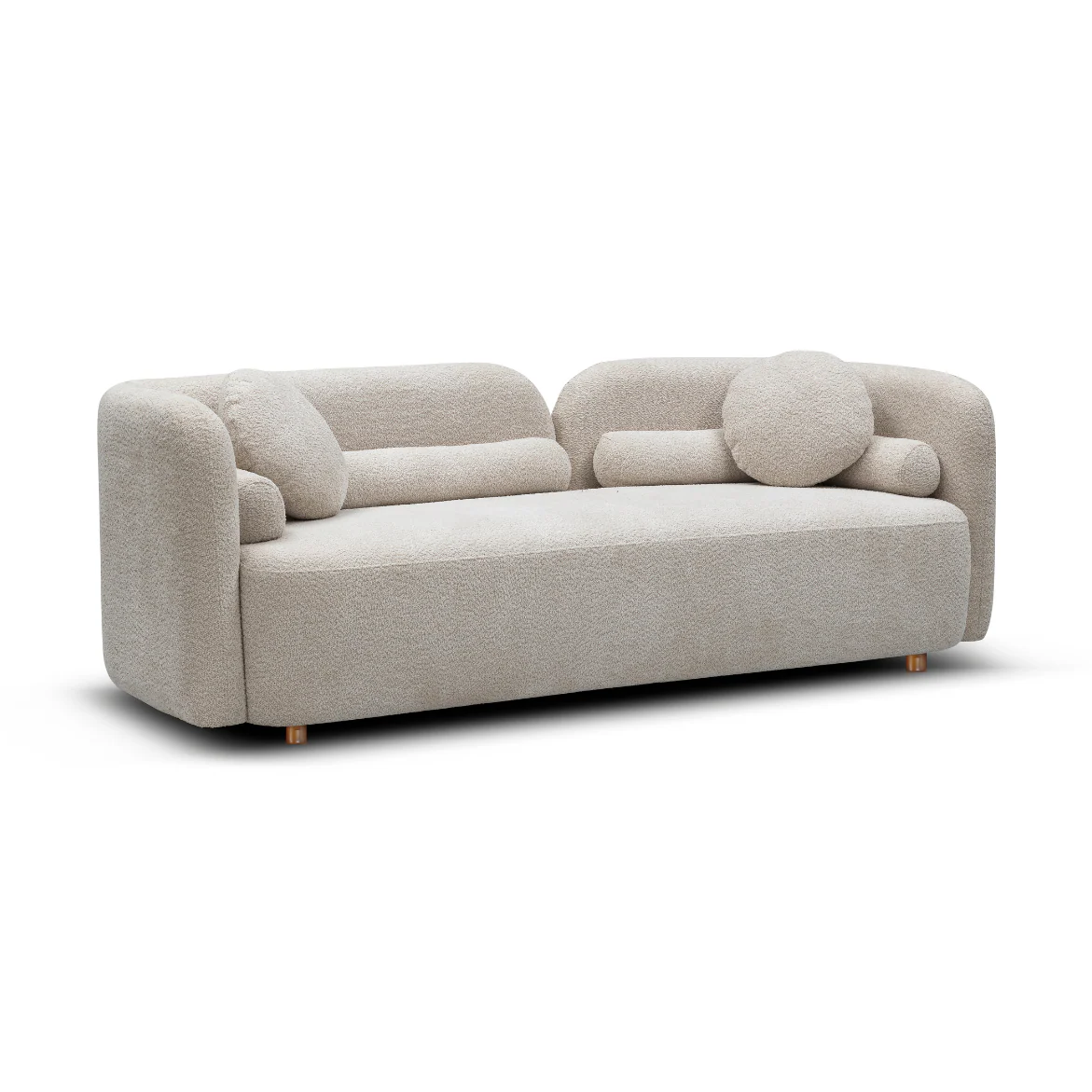 Freya Premium Feather Fabric Sofa - Image 9