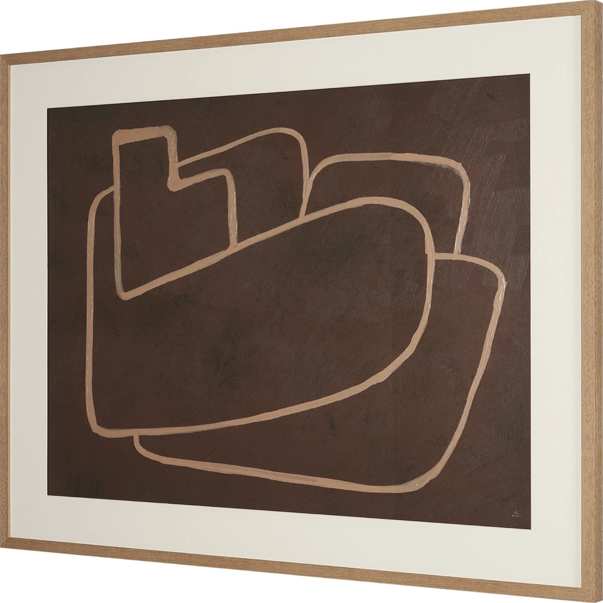 Fusion Framed Artwork Matted under Glass - Image 2