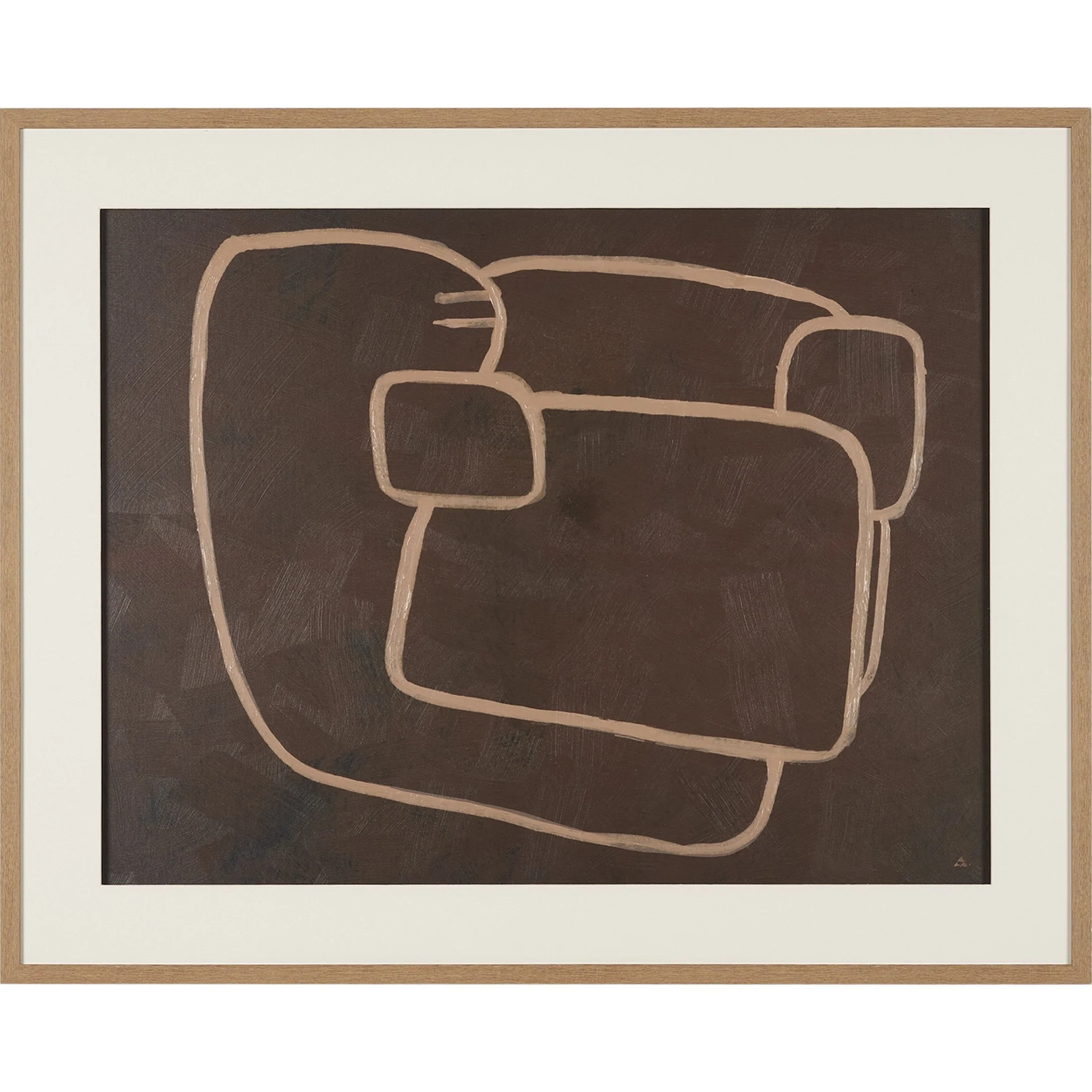 Fusion Framed Artwork Matted under Glass - Image 9