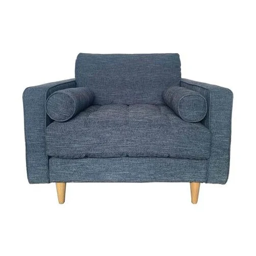 Georgia Club Chair - Navy Charcoal