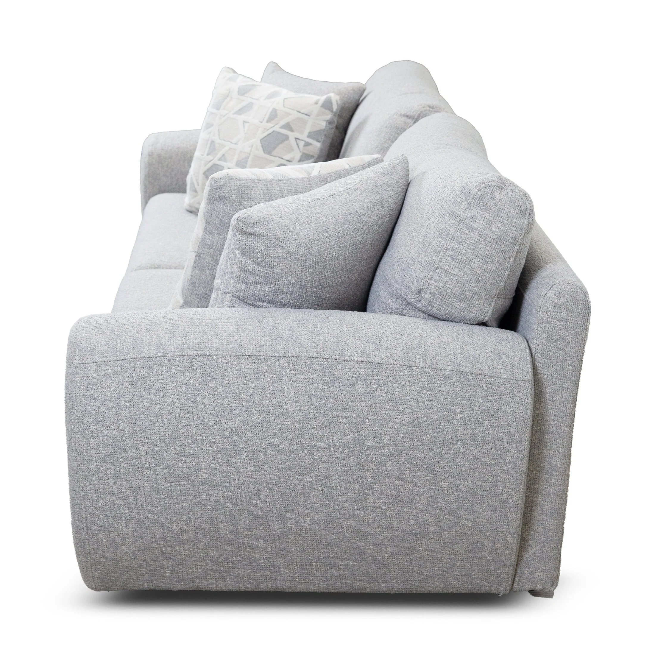 Gino Condo Sofa with 4 Toss Pillows - Image 4