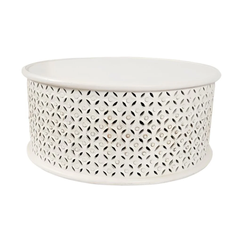 Global Archive Decker Coffee Table - Antique White