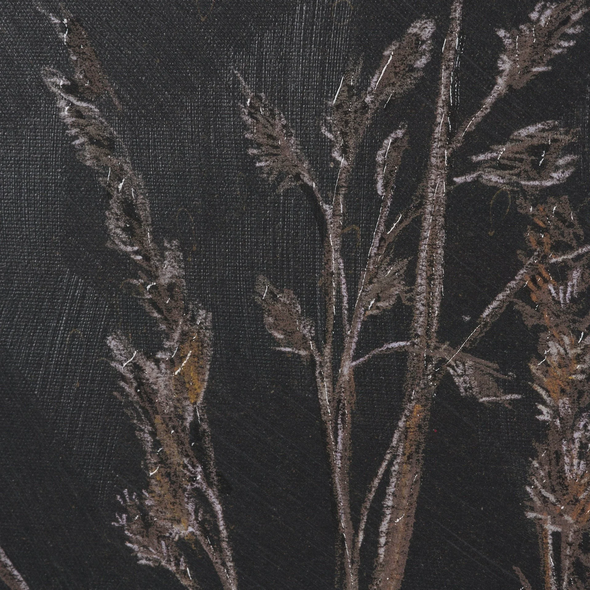 Golden Grasses Textured Framed Artwork Matted - Image 13