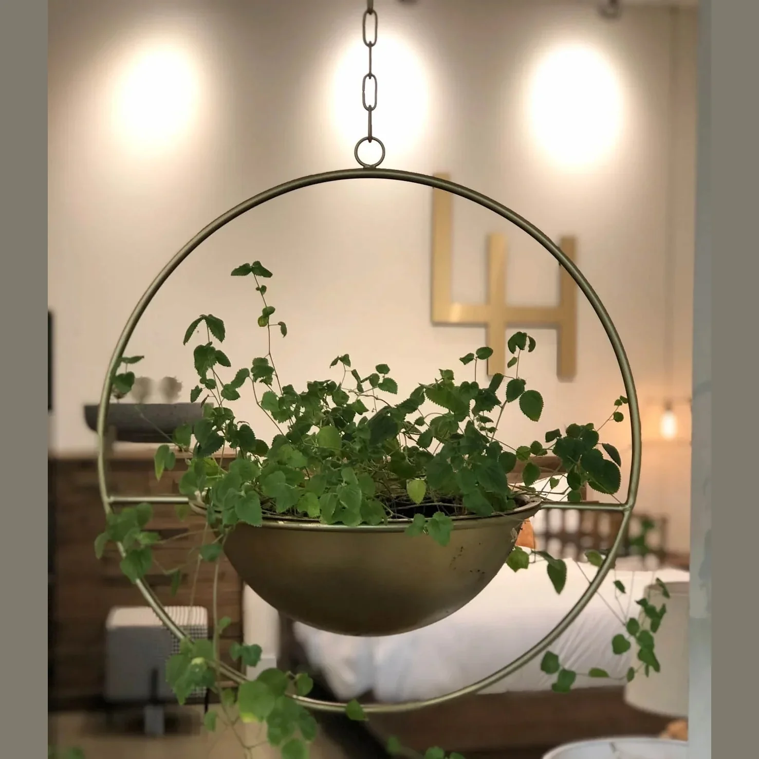 Grainhouse Wind & Fire Hanging Pots (Set of 2) - Image 8