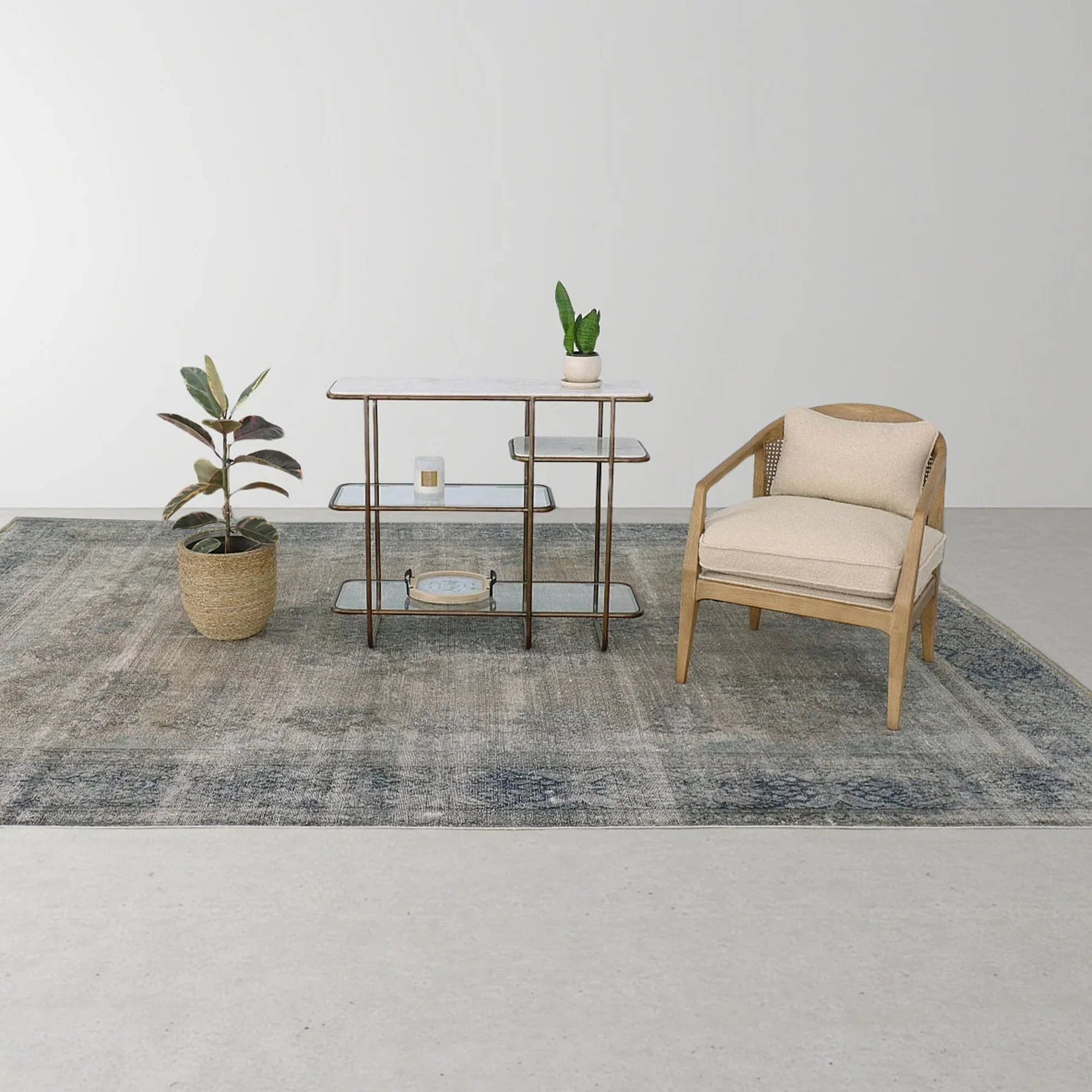 Gravora Club Chair - Sand Boucle - Image 13