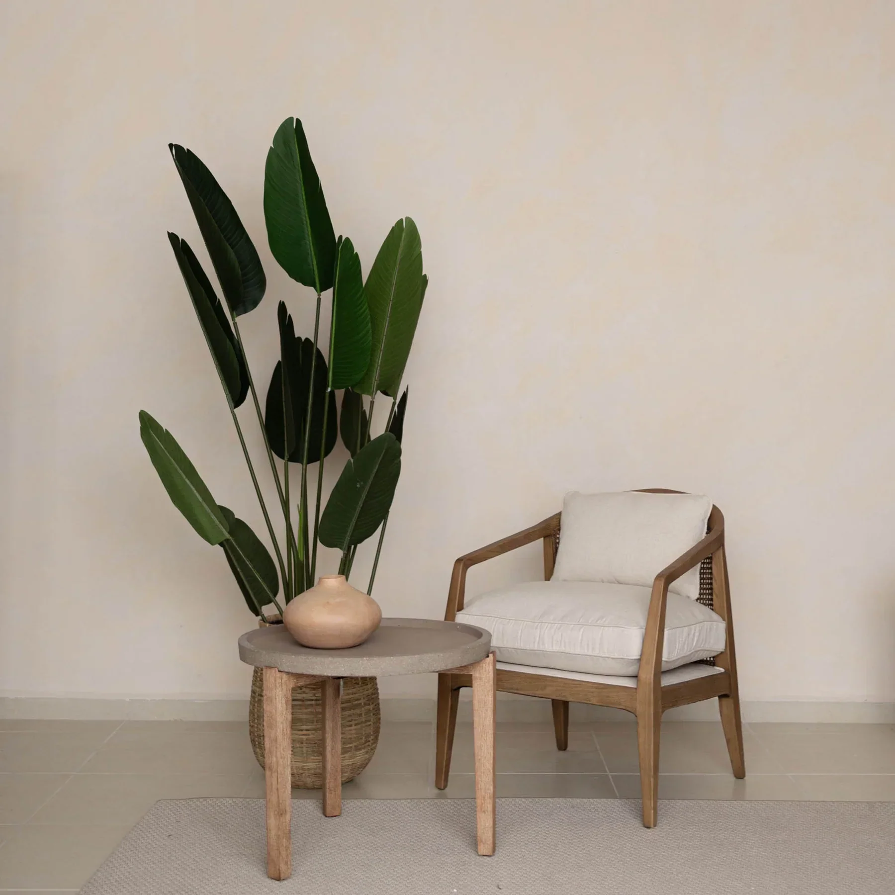 Gravora Club Chair - Sand Boucle - Image 9