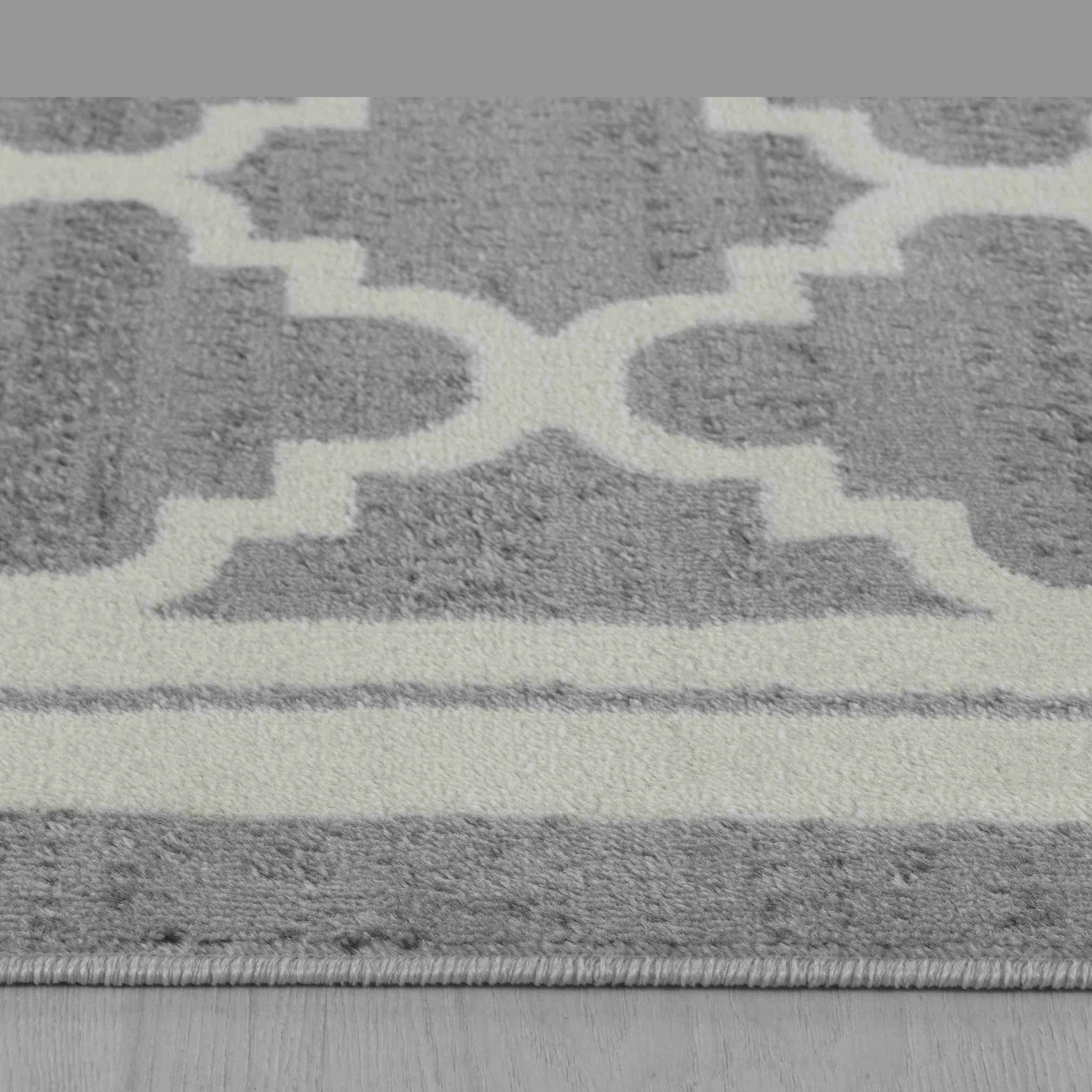 Hamilton Grey Vintage-Inspired Ornamental Rug - Image 4