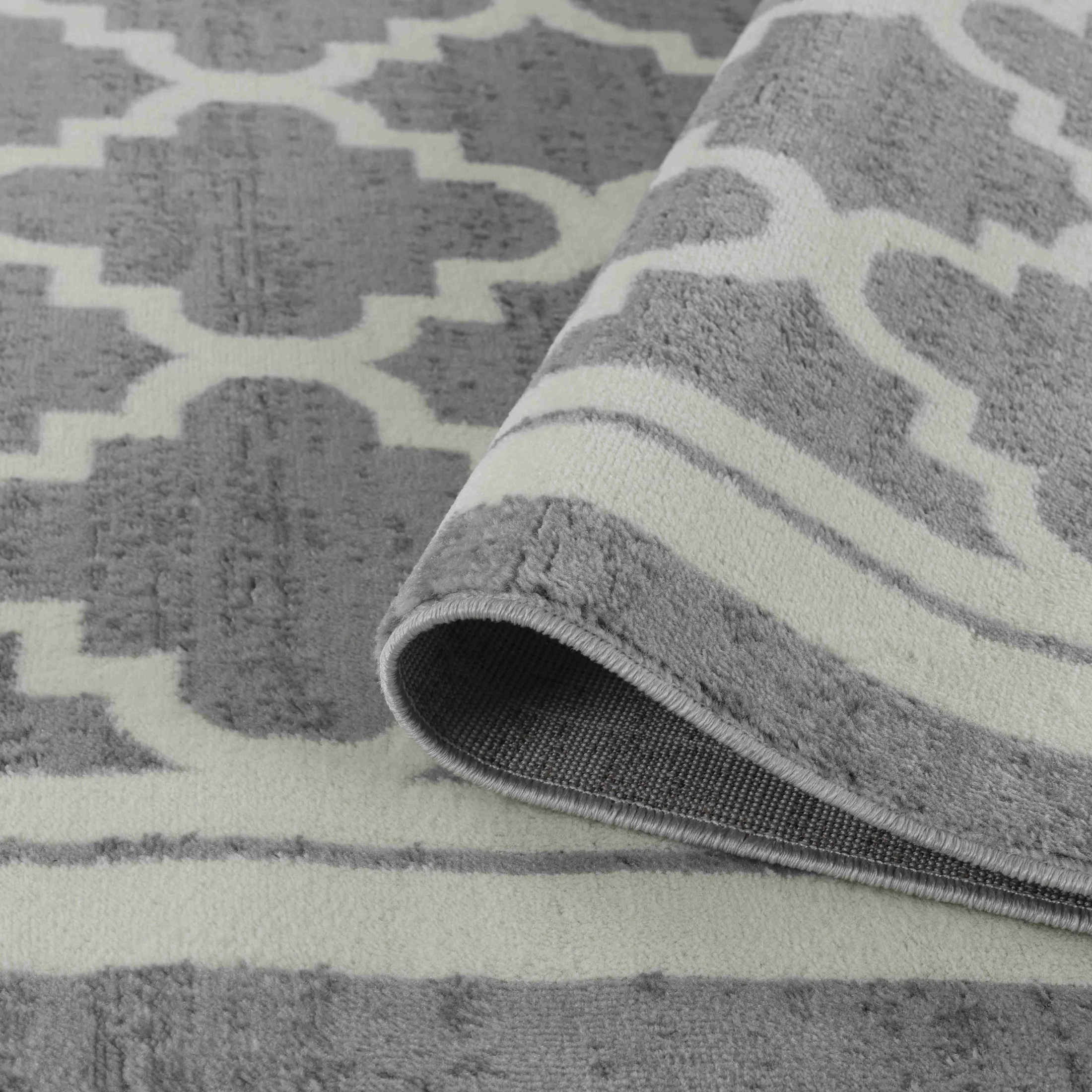 Hamilton Grey Vintage-Inspired Ornamental Rug - Image 5