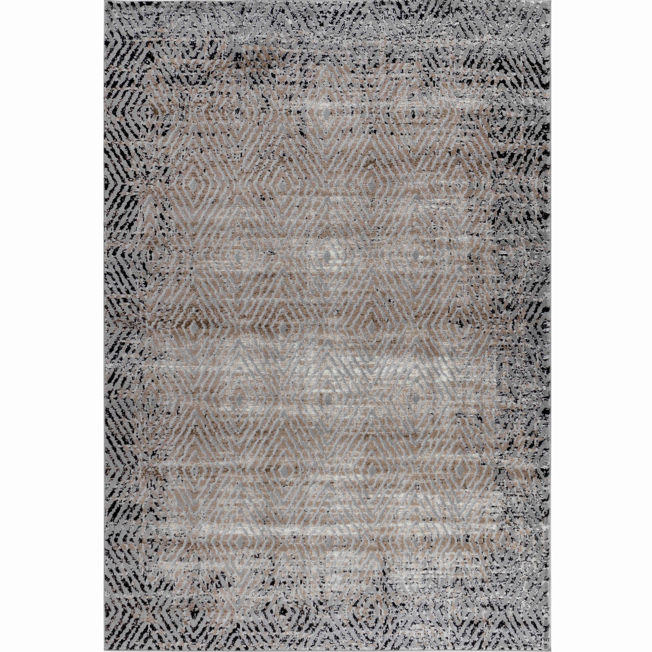 Hamilton Grey Vintage-Inspired Ornamental Rug - Image 9