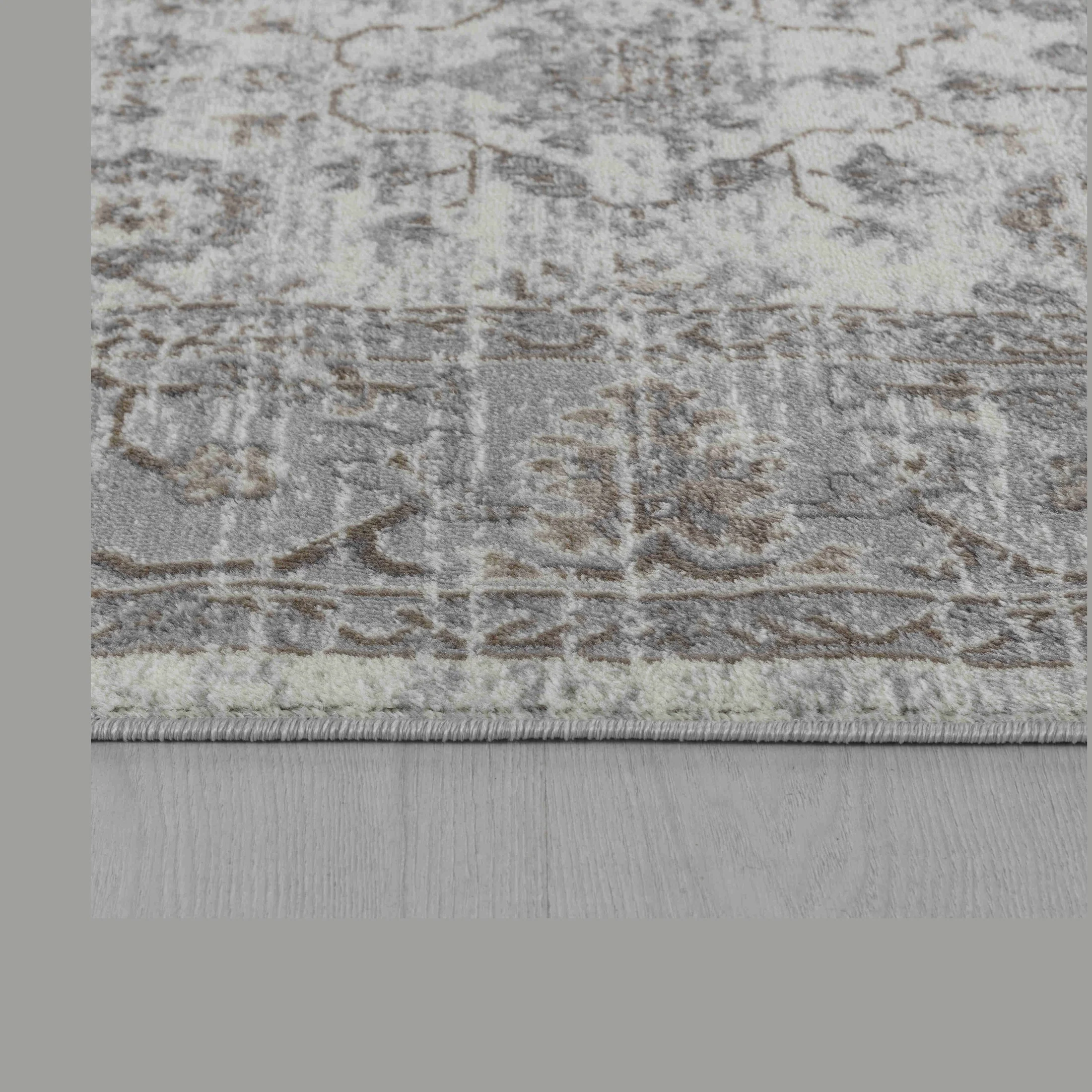Hamilton Cream Ornamental Floral Area Rug - Image 6