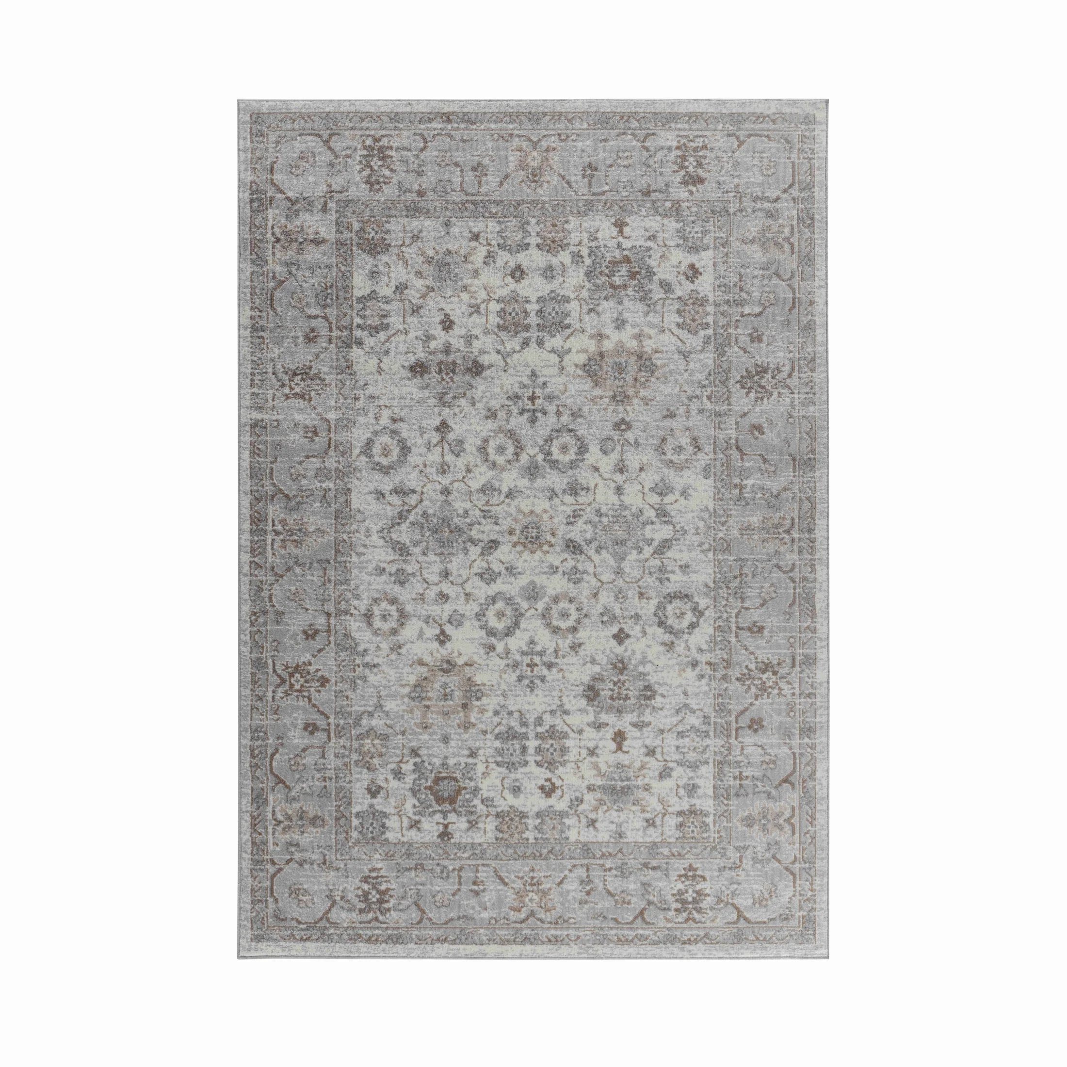 Hamilton Cream Ornamental Floral Area Rug - Image 8
