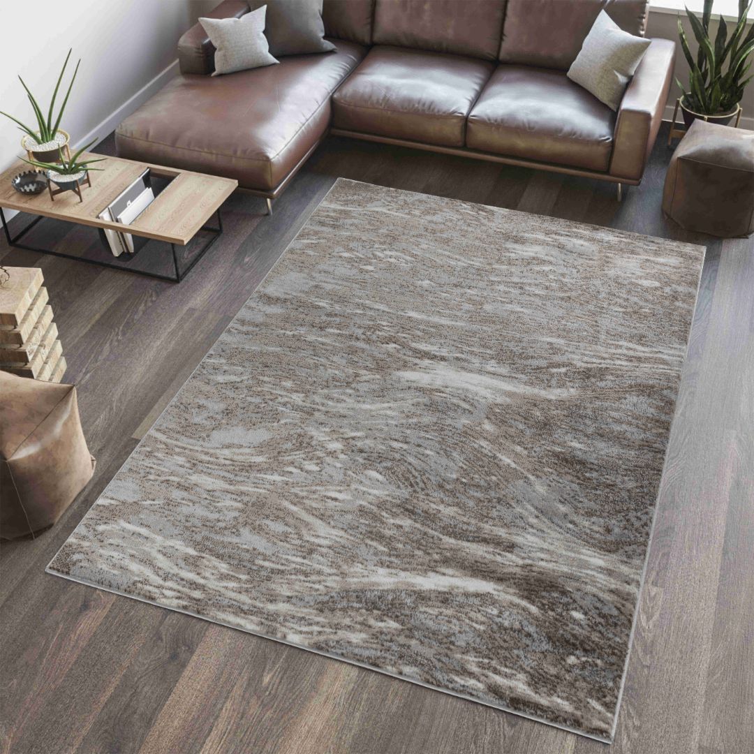 Hamilton Brown Floral Border Traditional Rug - Image 2