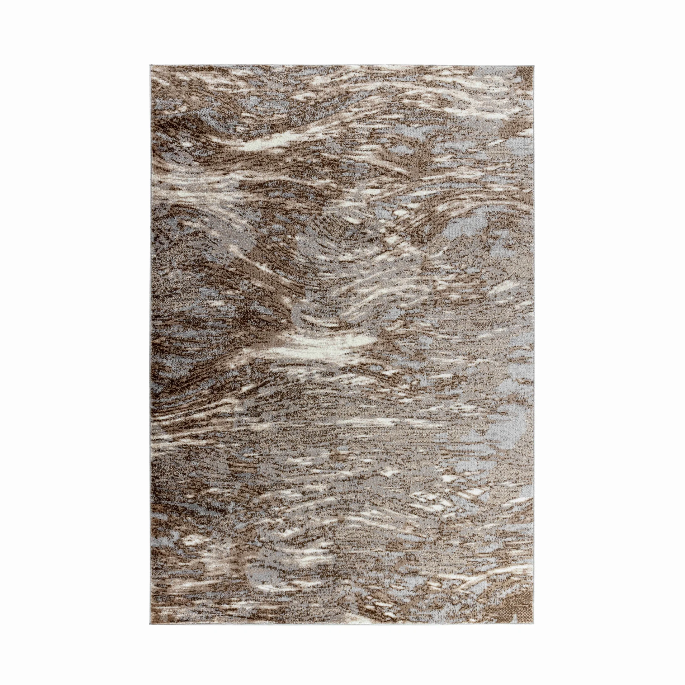Hamilton Brown Floral Border Traditional Rug - Image 7