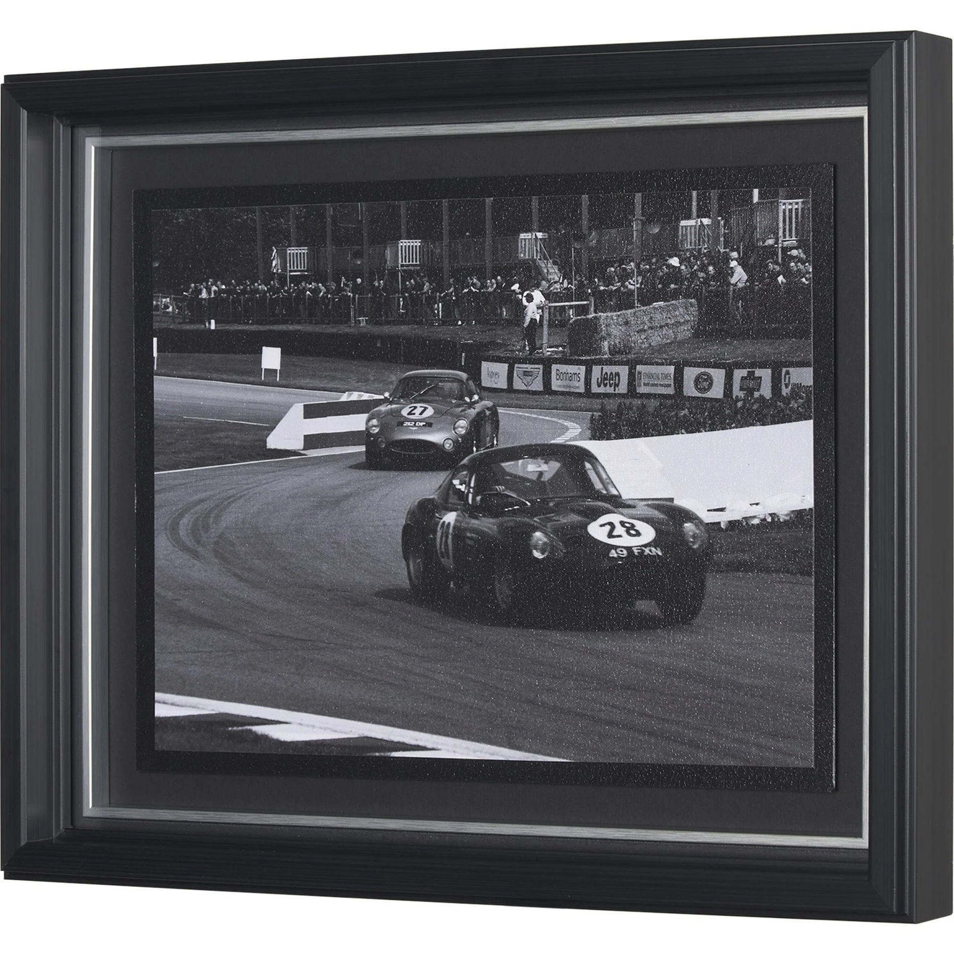 Hand Embellished Framed Photo Art Print Matted under Glass - Image 11