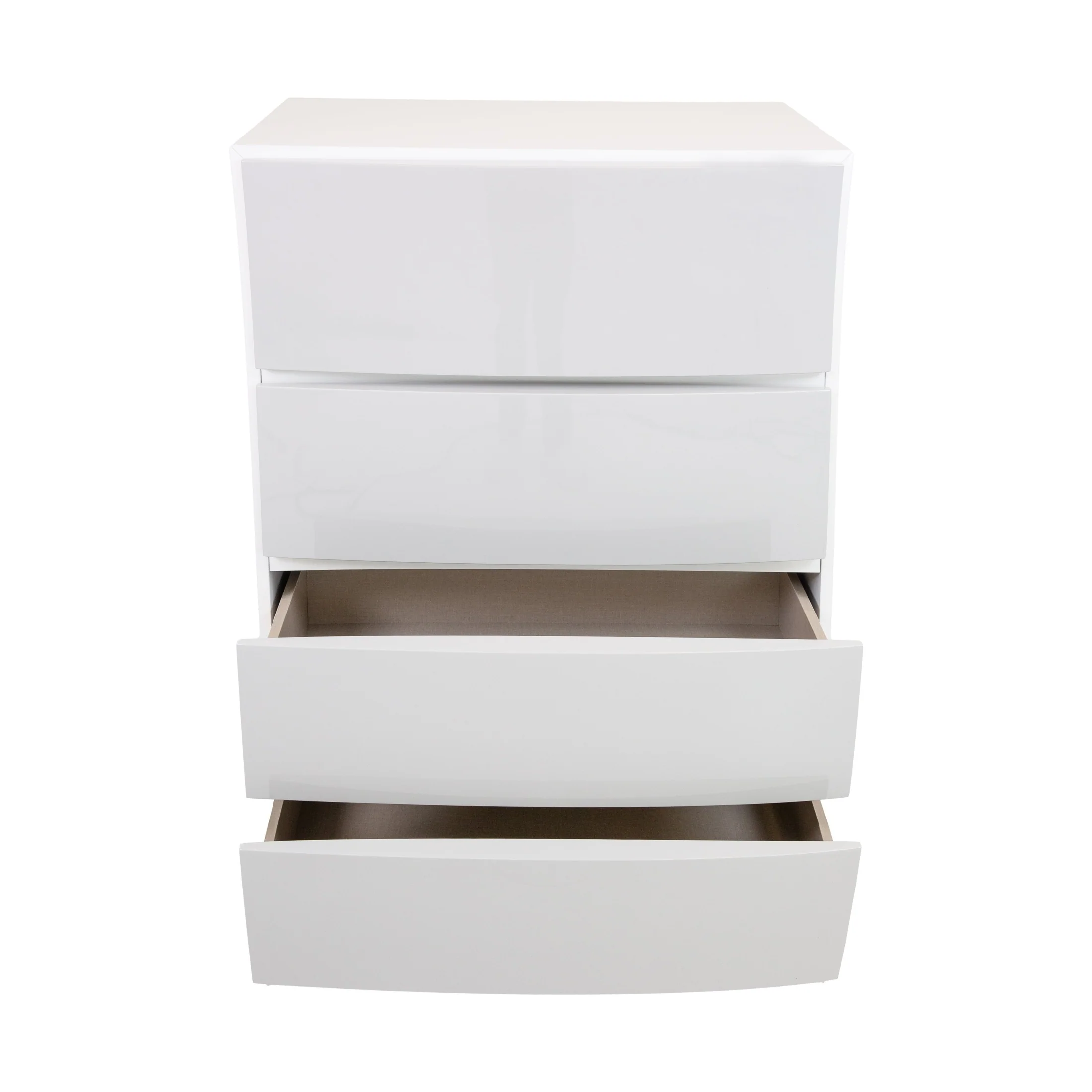 Haven Two Tone Glossy Bedroom  Chest - Image 5
