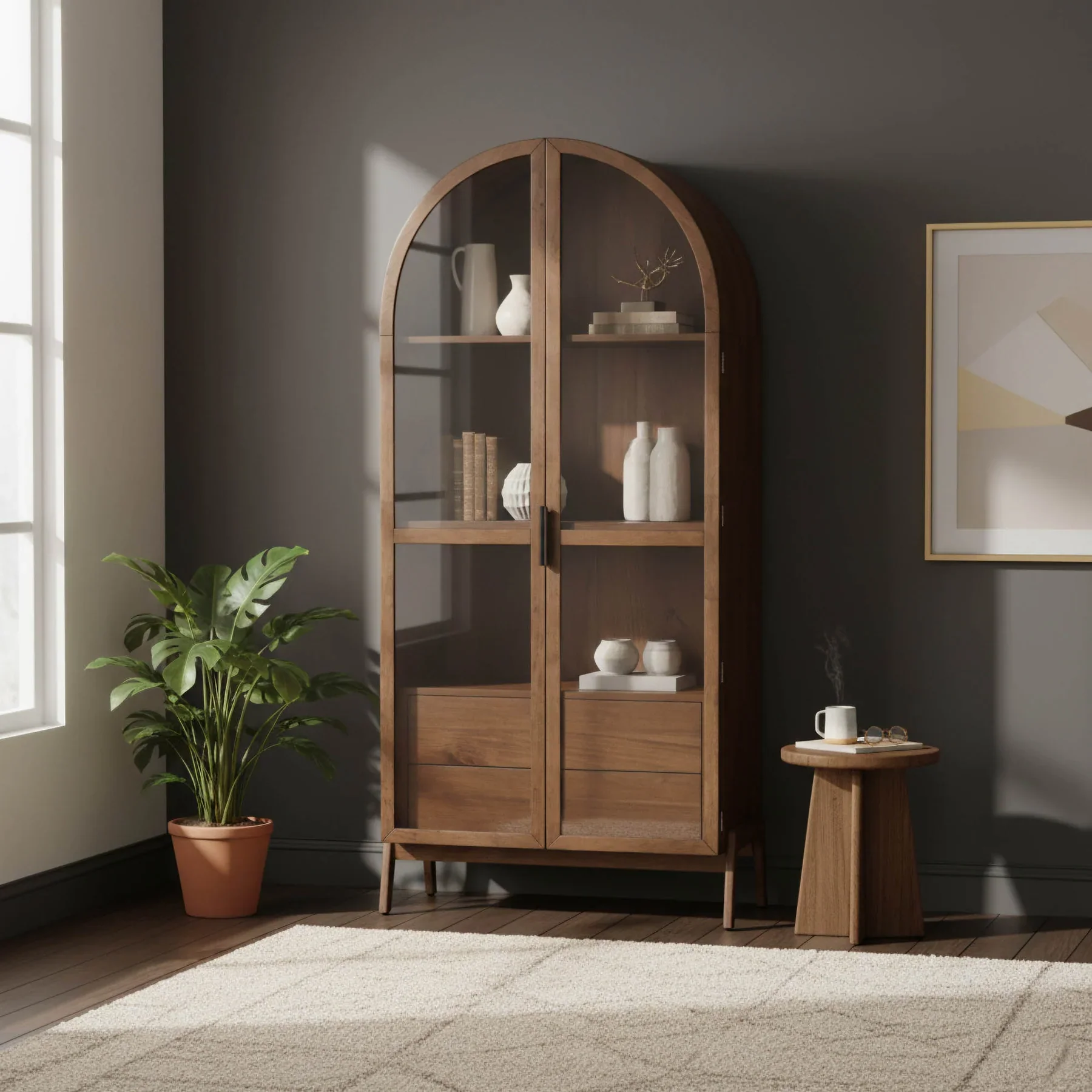 Helsa Display Cabinet - Image 2