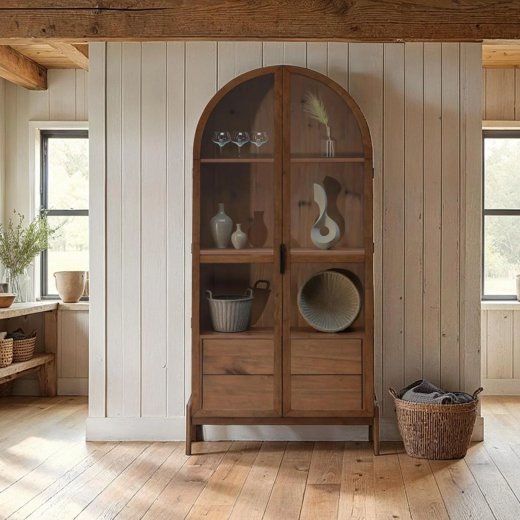 Helsa Display Cabinet - Image 8