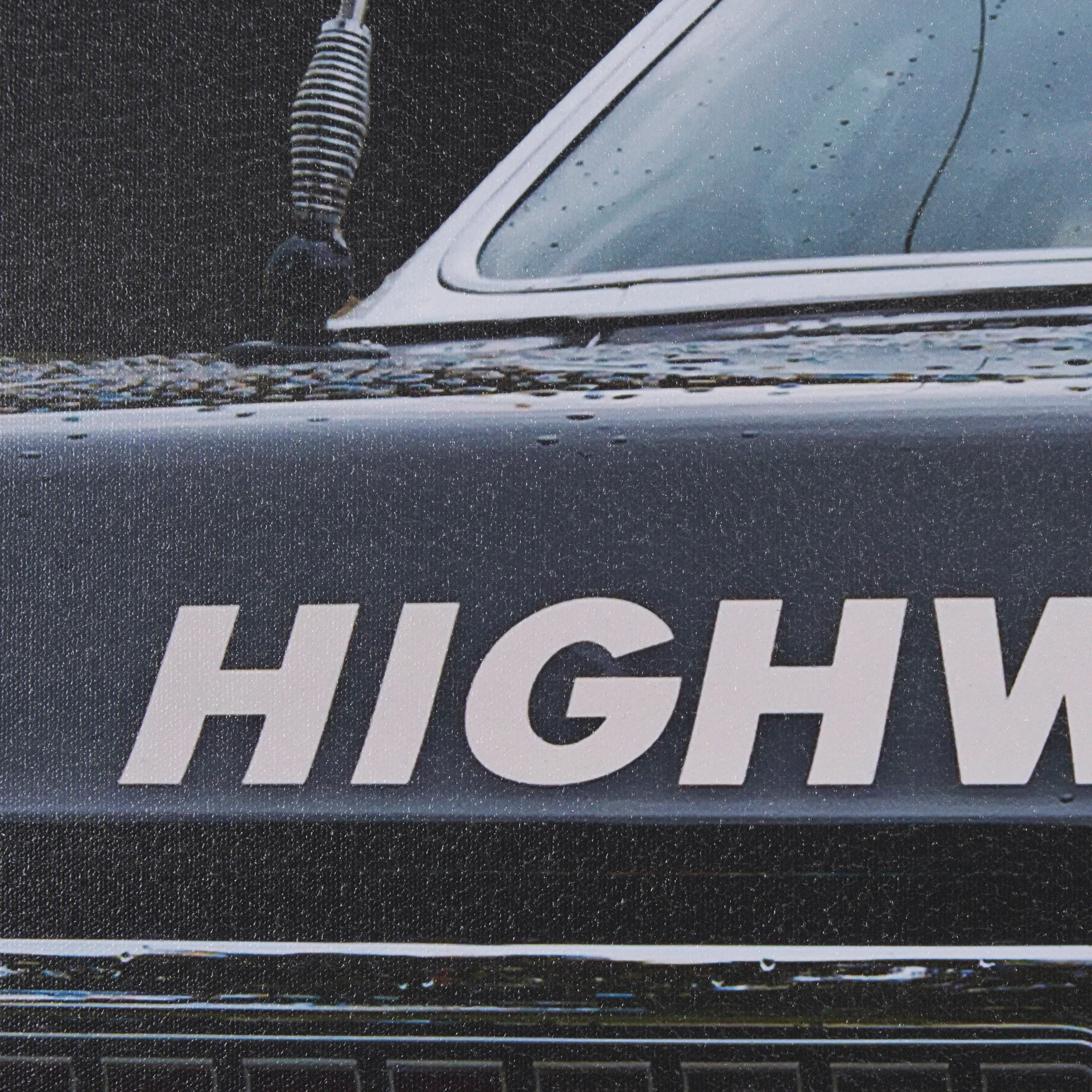 Highway Patrol II by Roland Weber a Hand Embellished Framed Photo Art Print - Image 7