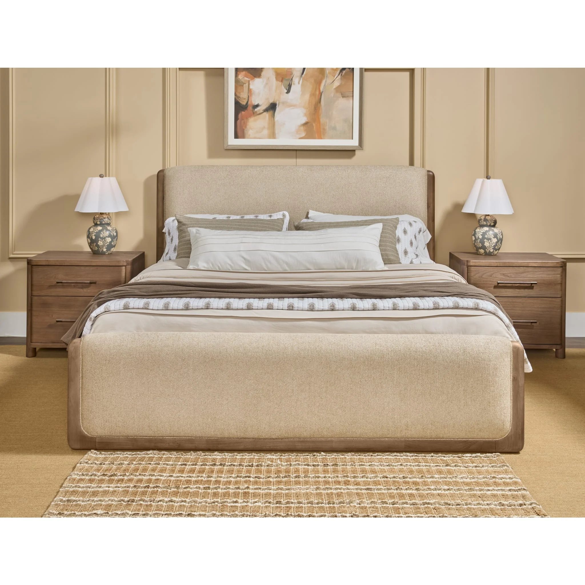 Hollis 2-Drawer Nightstand – Cabin Glow - Image 5