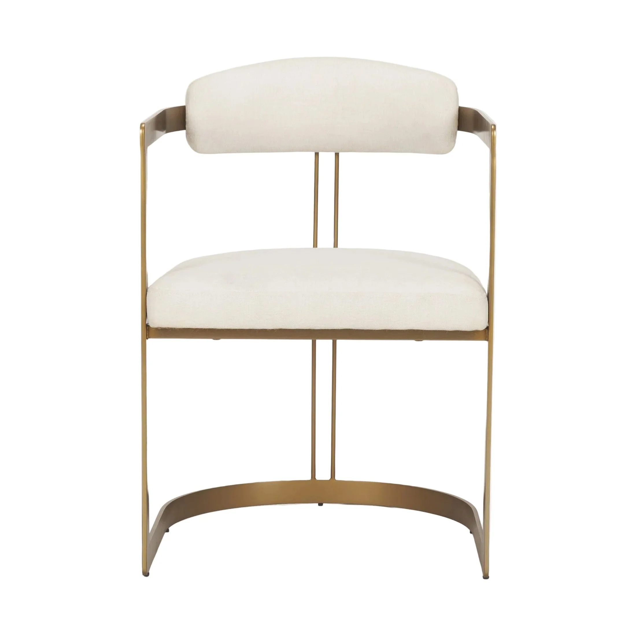 Hollyfield Cream Fabric Dining Chair