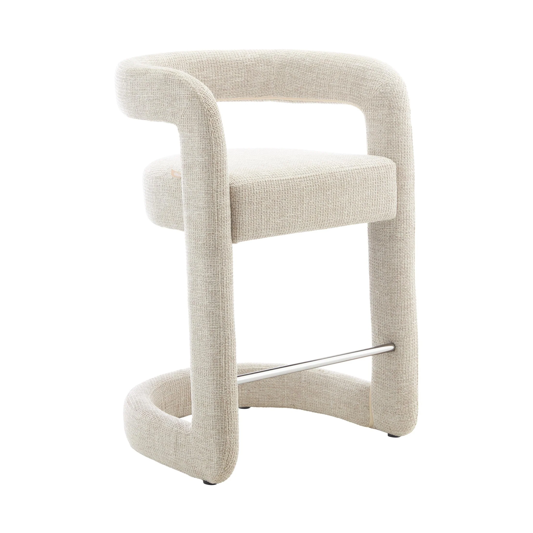 Inara Modern Upholstered Counter Stool - Image 2