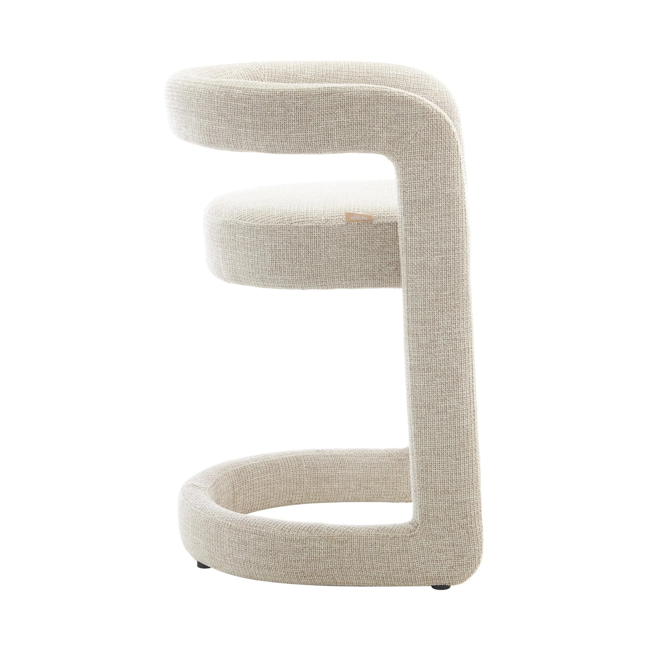 Inara Modern Upholstered Counter Stool - Image 3