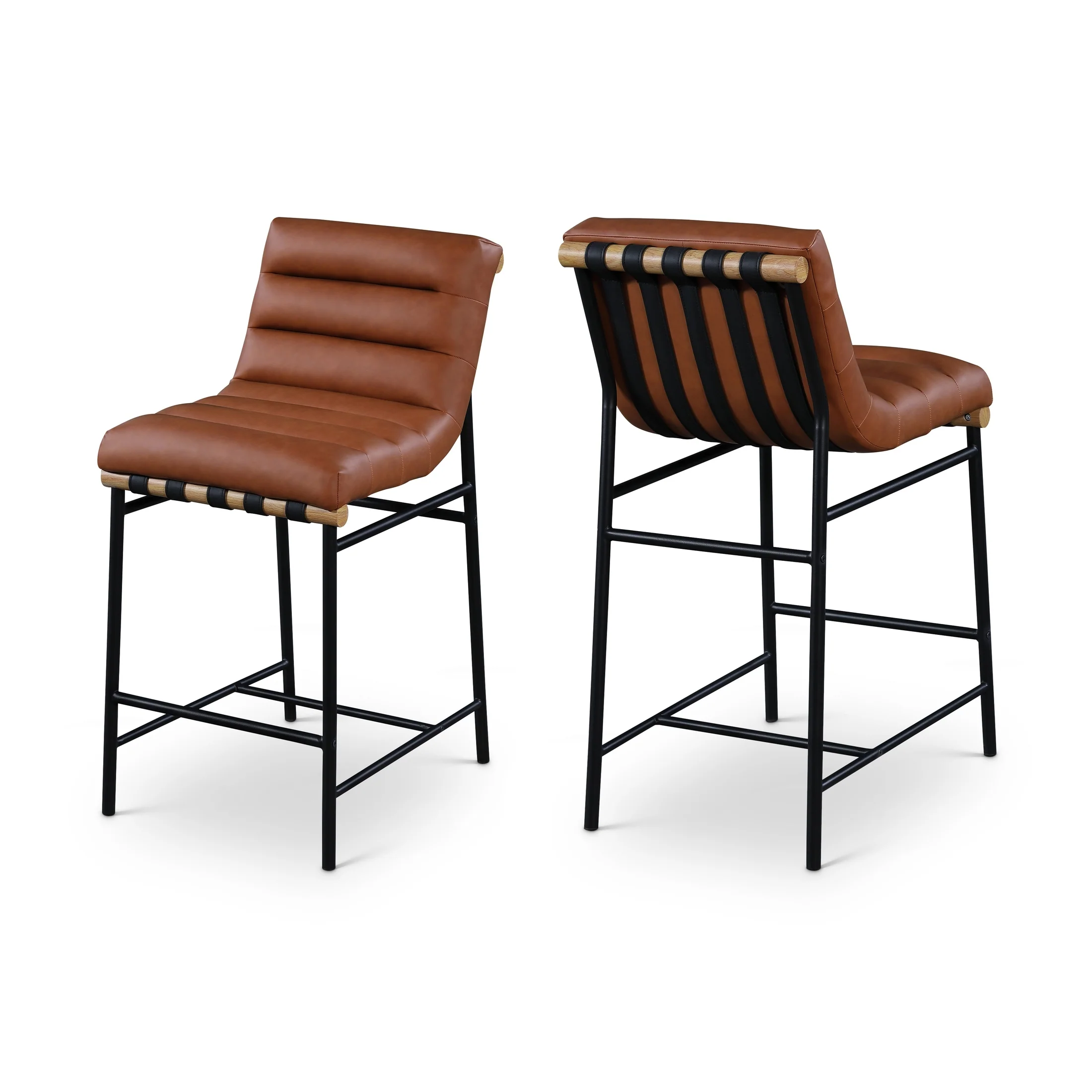 Ivar Counter Stool - Cognac - Image 8
