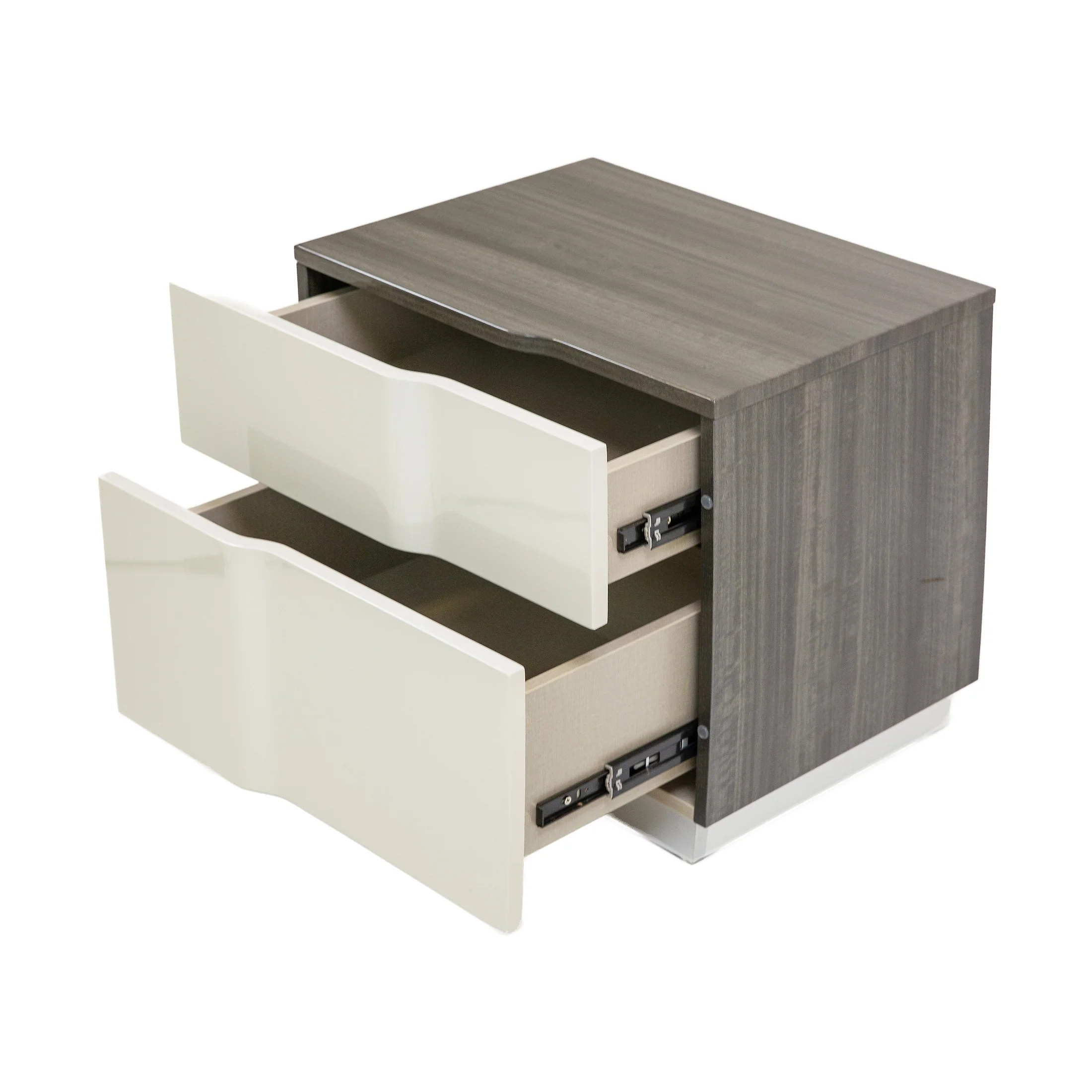 Janice Two Tone Nightstand - Image 2