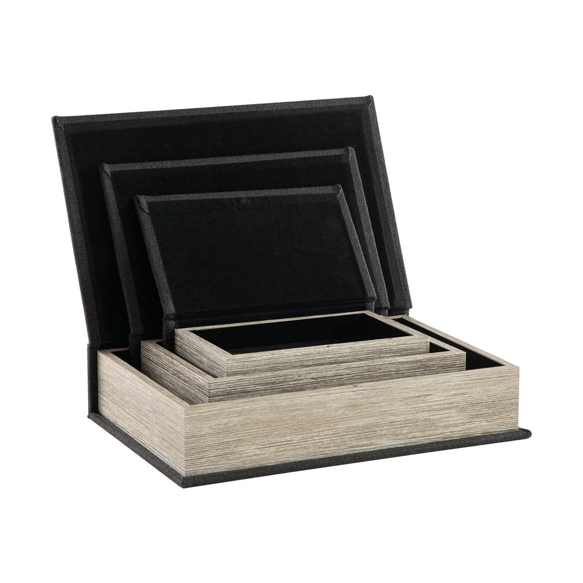Jolina Box (Set of 3) - Black - Image 5